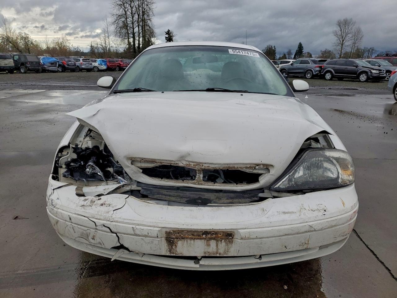 2001 Mercury Sable Ls Premium White vin: 1MEHM55S81G632086