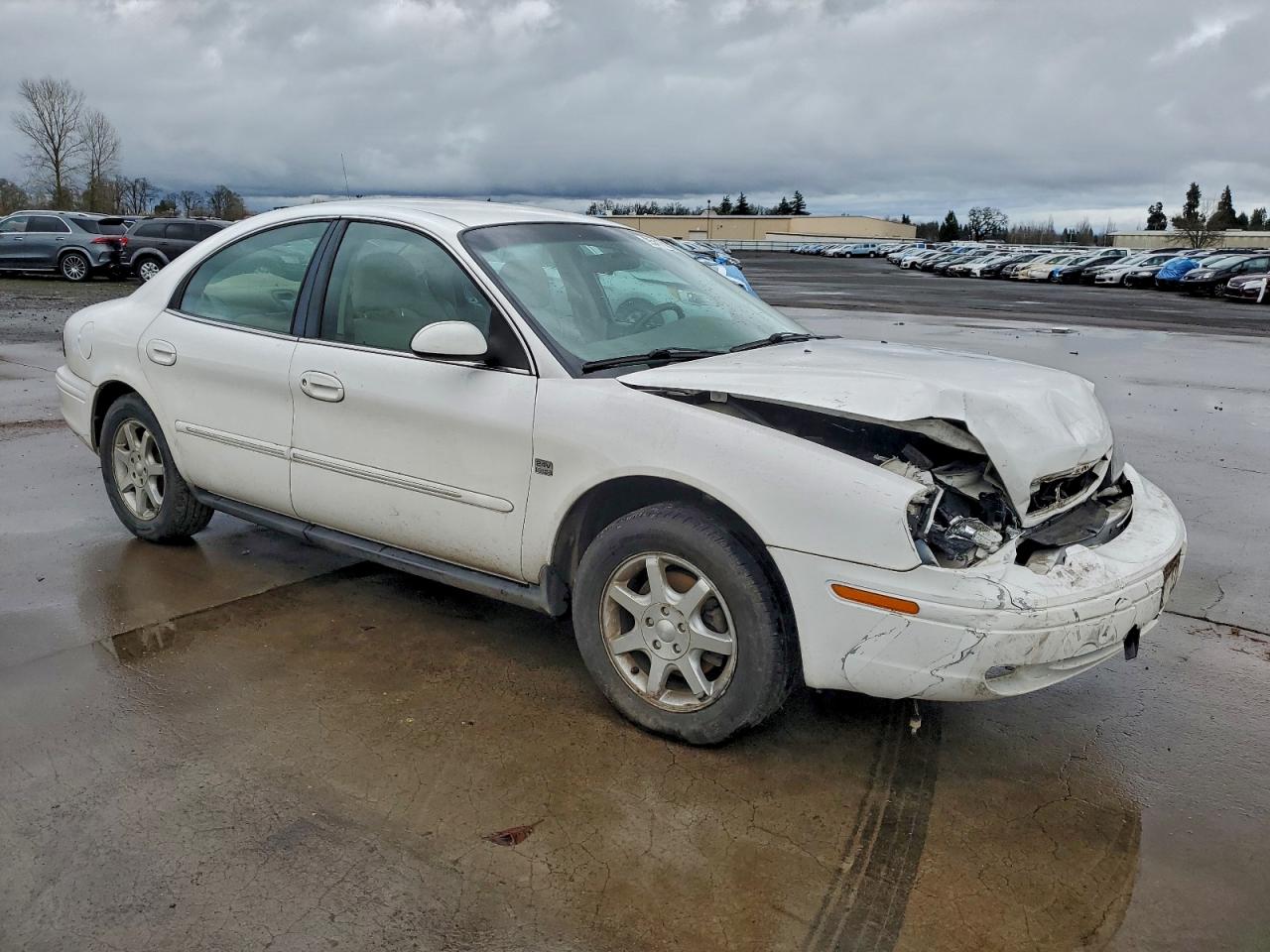 2001 Mercury Sable Ls Premium White vin: 1MEHM55S81G632086
