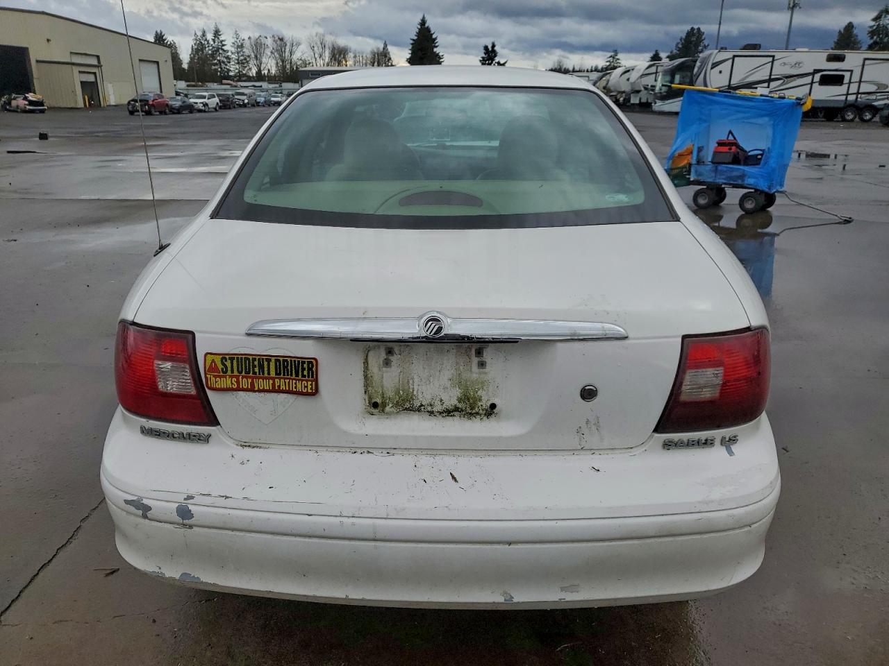 2001 Mercury Sable Ls Premium White vin: 1MEHM55S81G632086