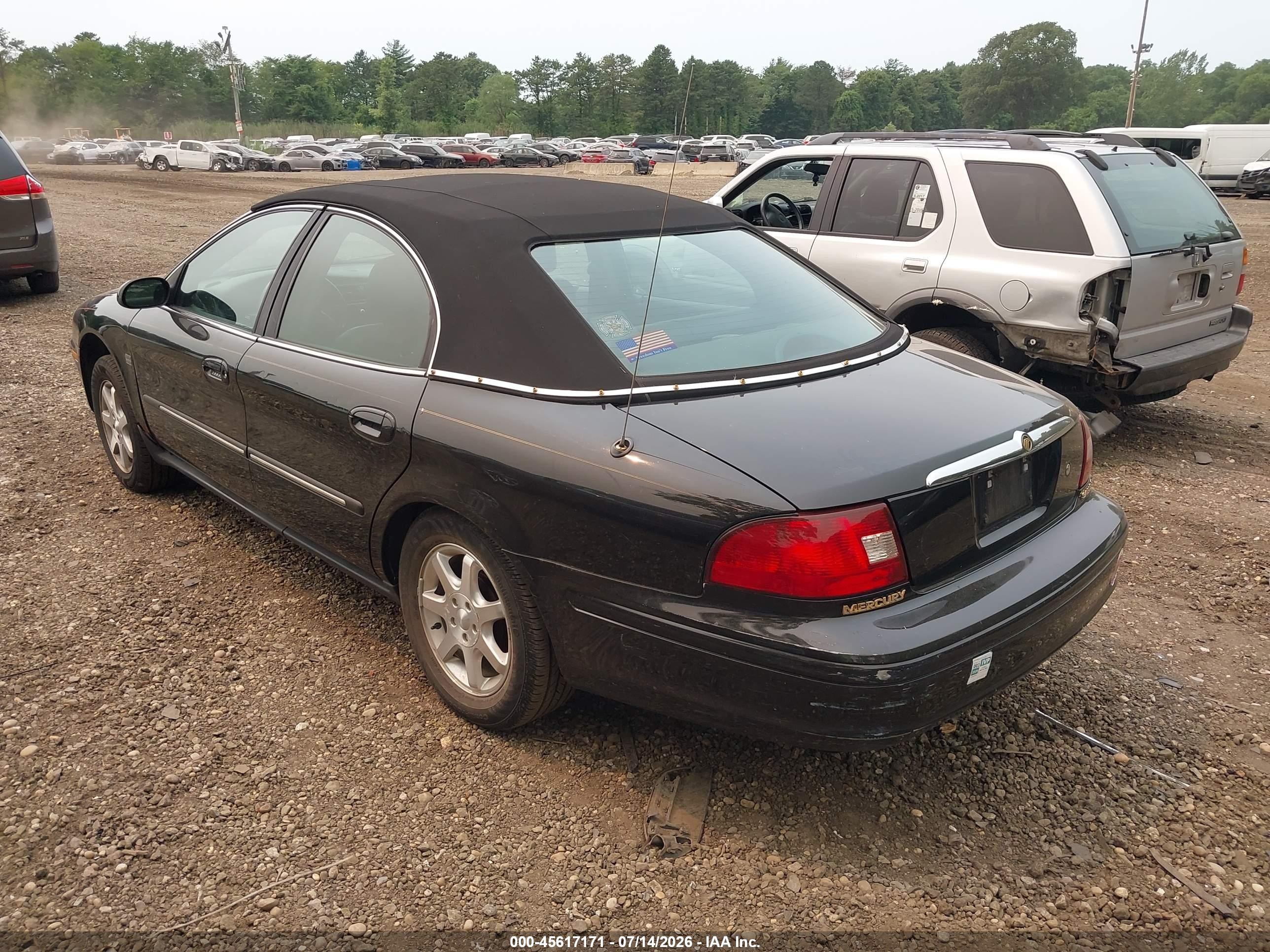 2001 Mercury Sable Ls Premium Black vin: 1MEHM55S91A619026