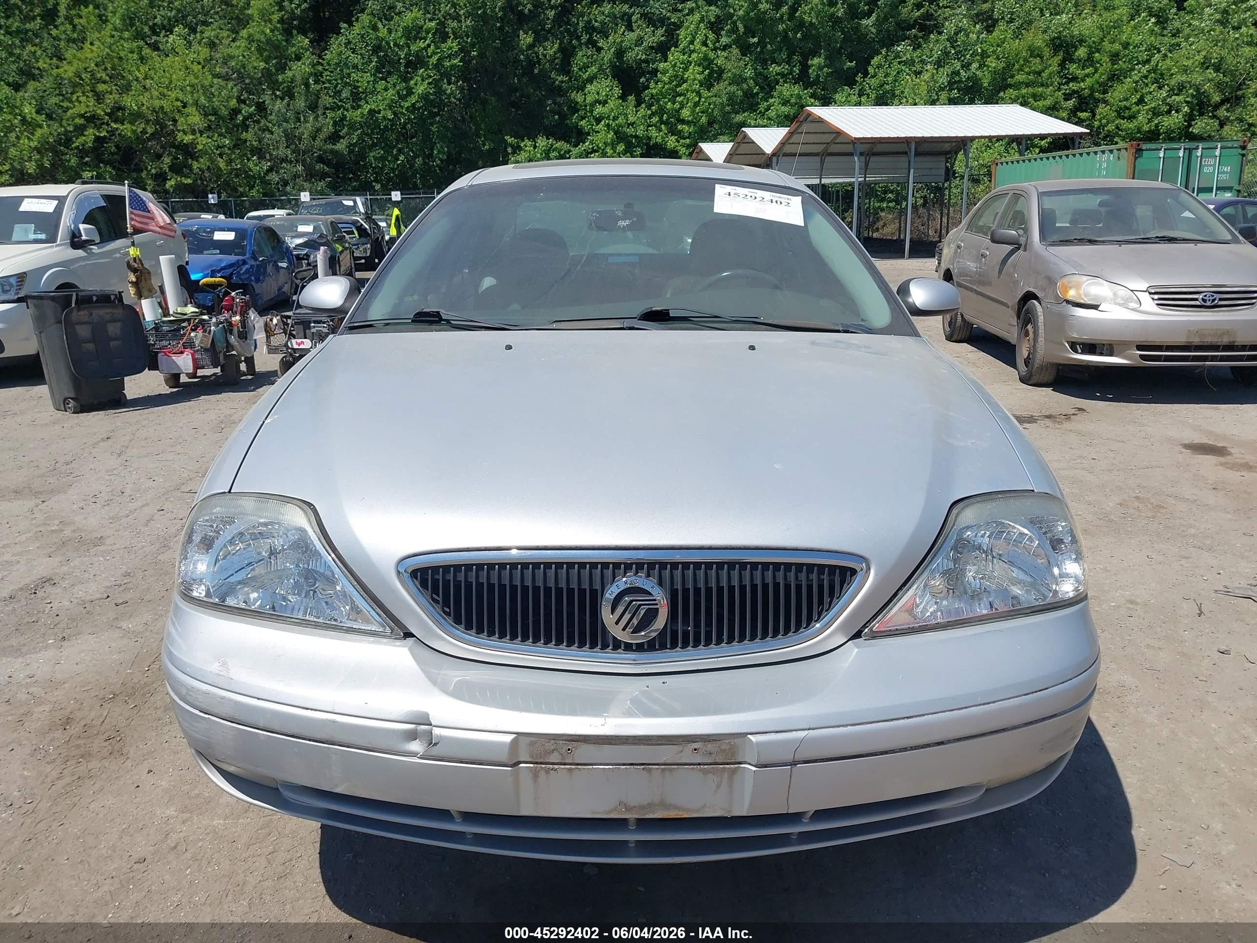 2001 Mercury Sable Ls Premium Silver vin: 1MEHM55S91A641463