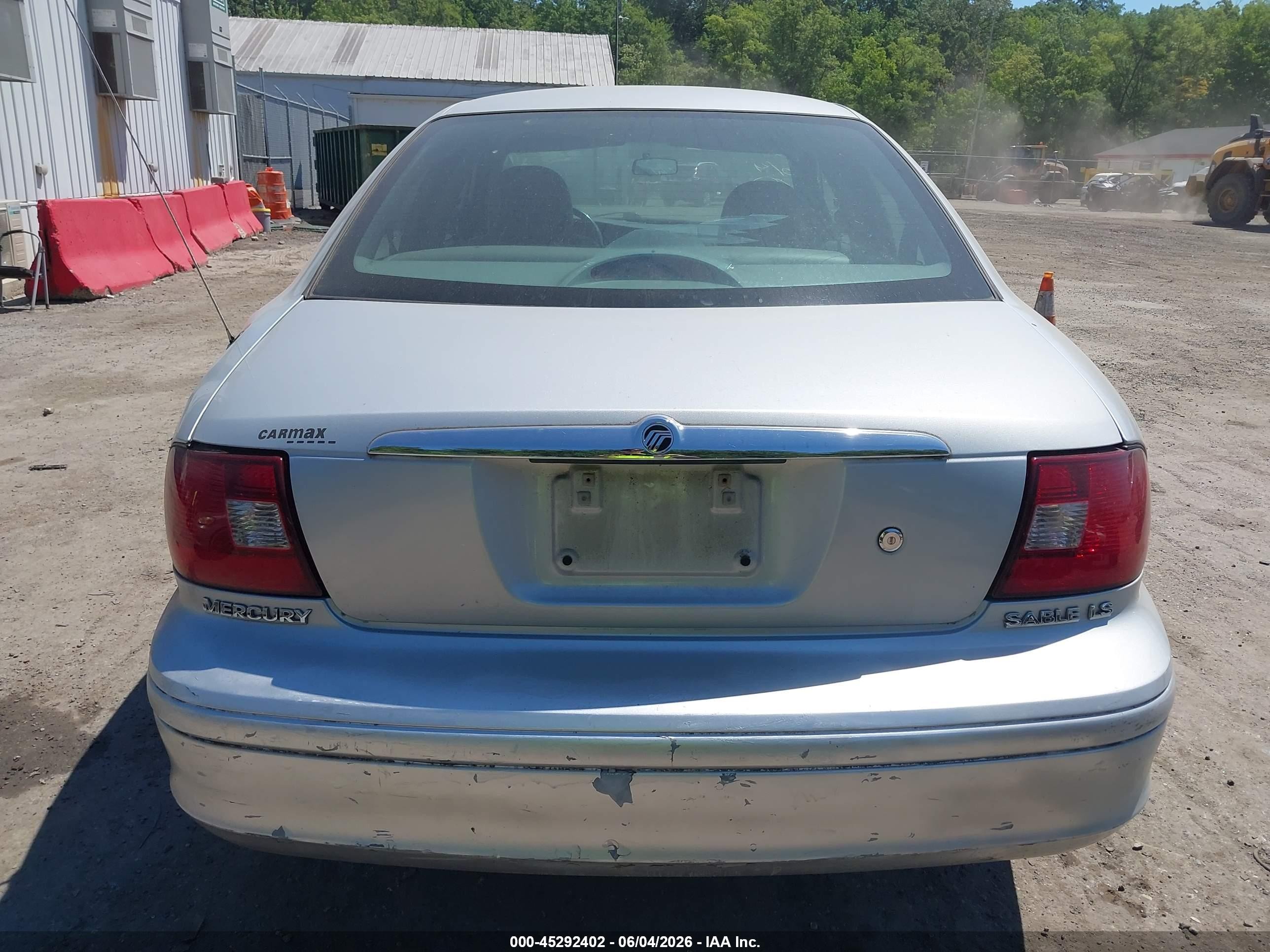 2001 Mercury Sable Ls Premium Silver vin: 1MEHM55S91A641463