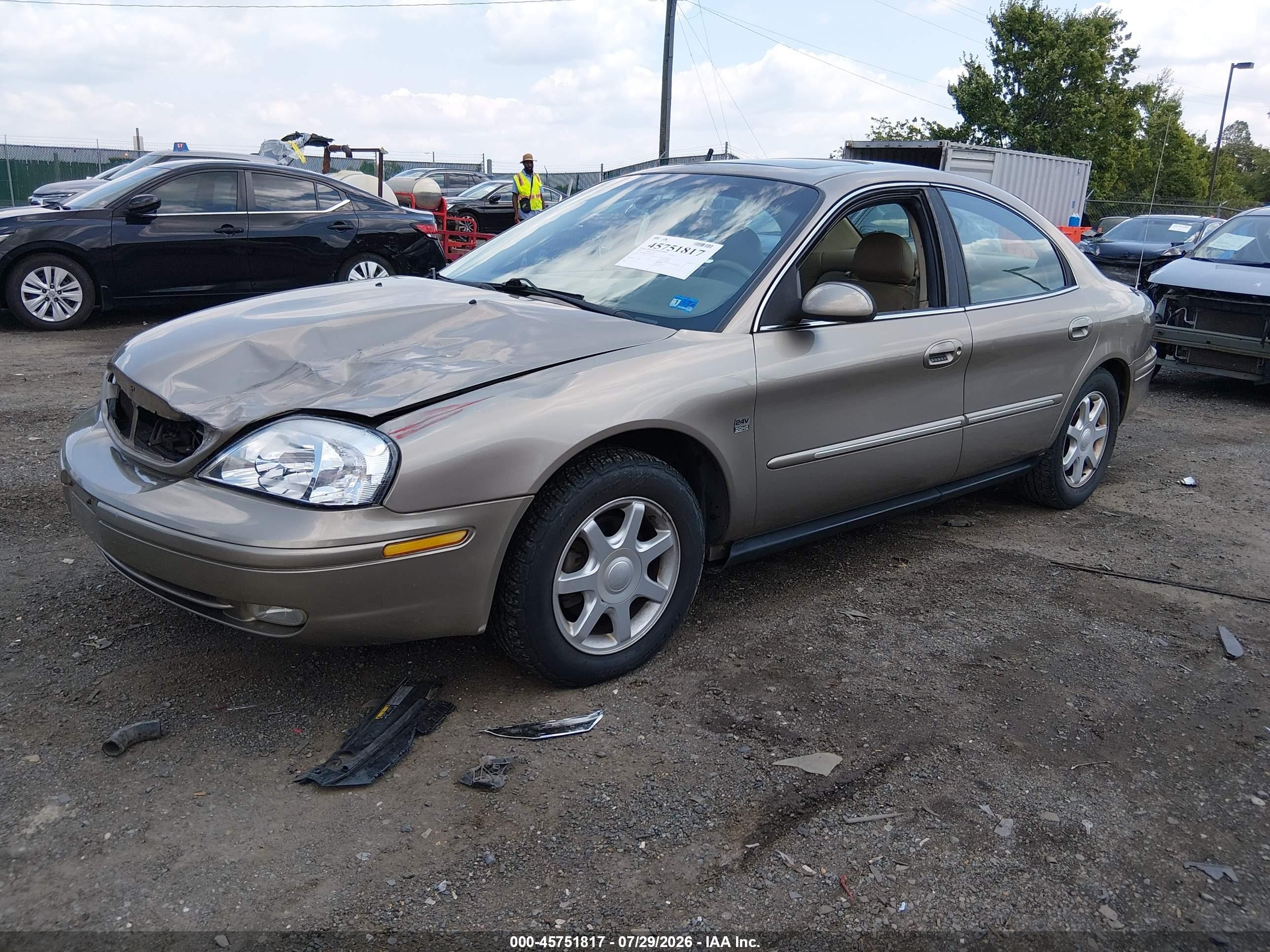 2003 Mercury Sable Ls Premium Gold vin: 1MEHM55SX3G632089