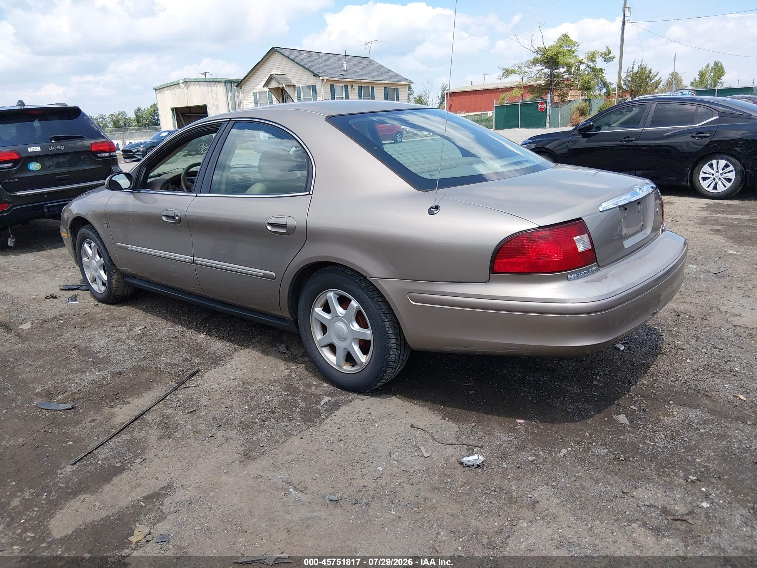 2003 Mercury Sable Ls Premium Gold vin: 1MEHM55SX3G632089