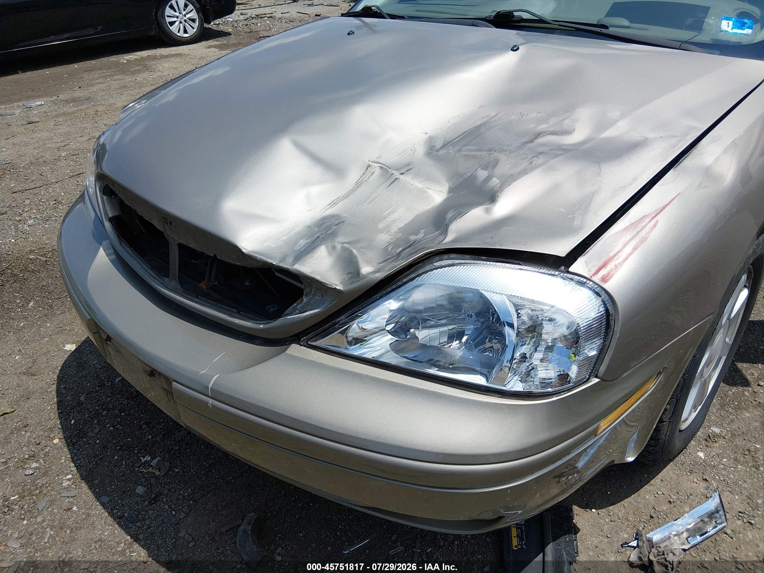 2003 Mercury Sable Ls Premium Gold vin: 1MEHM55SX3G632089