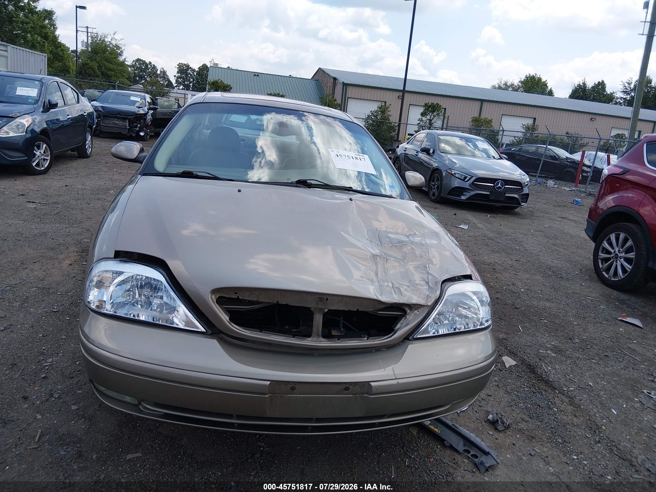 2003 Mercury Sable Ls Premium Gold vin: 1MEHM55SX3G632089