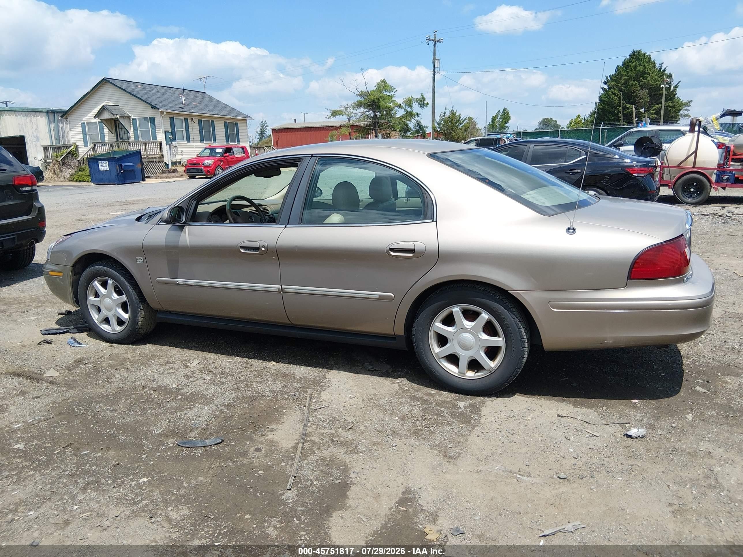 2003 Mercury Sable Ls Premium Gold vin: 1MEHM55SX3G632089