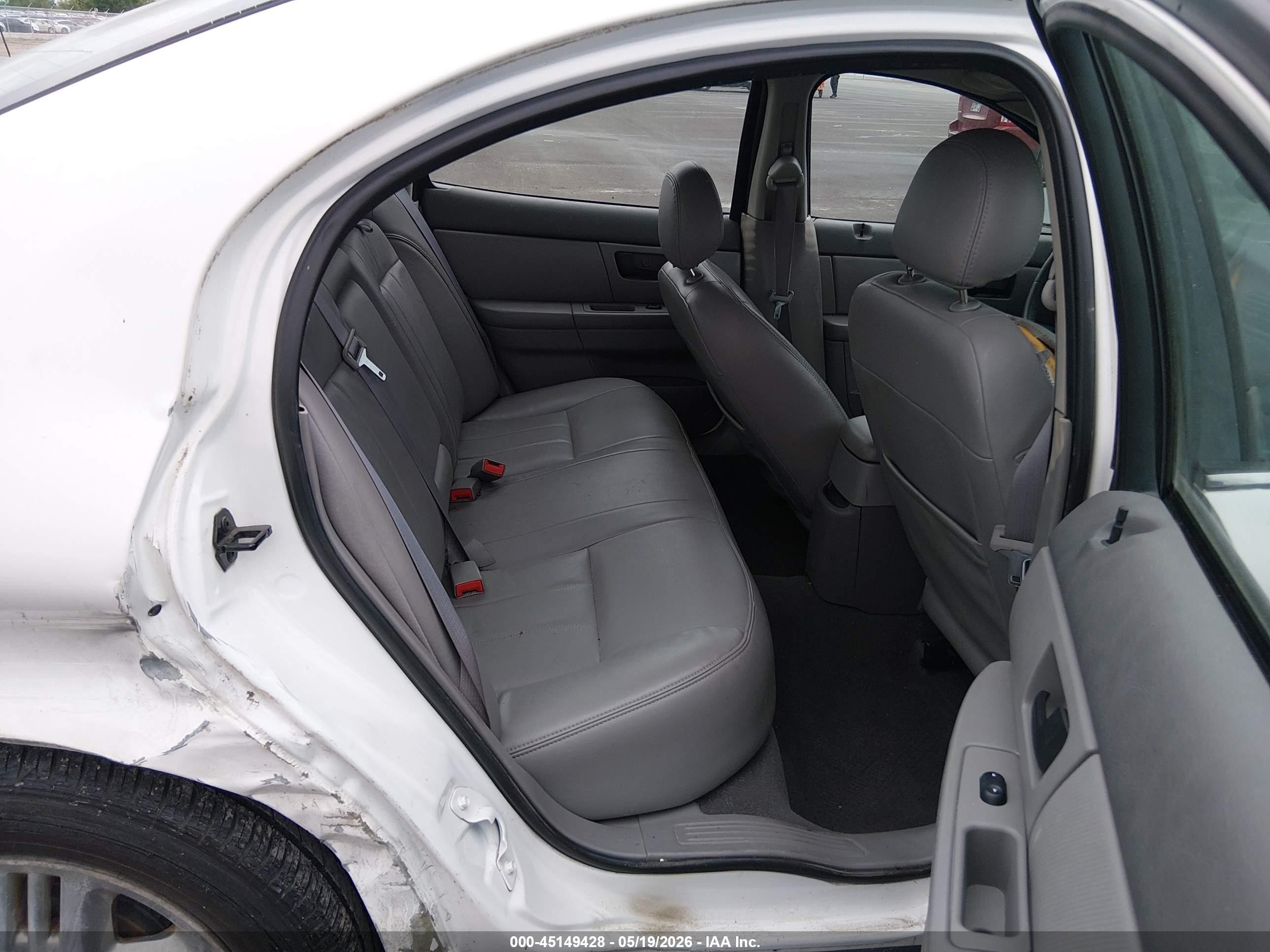 2005 Mercury Sable Ls White vin: 1MEHM55SX5A610714