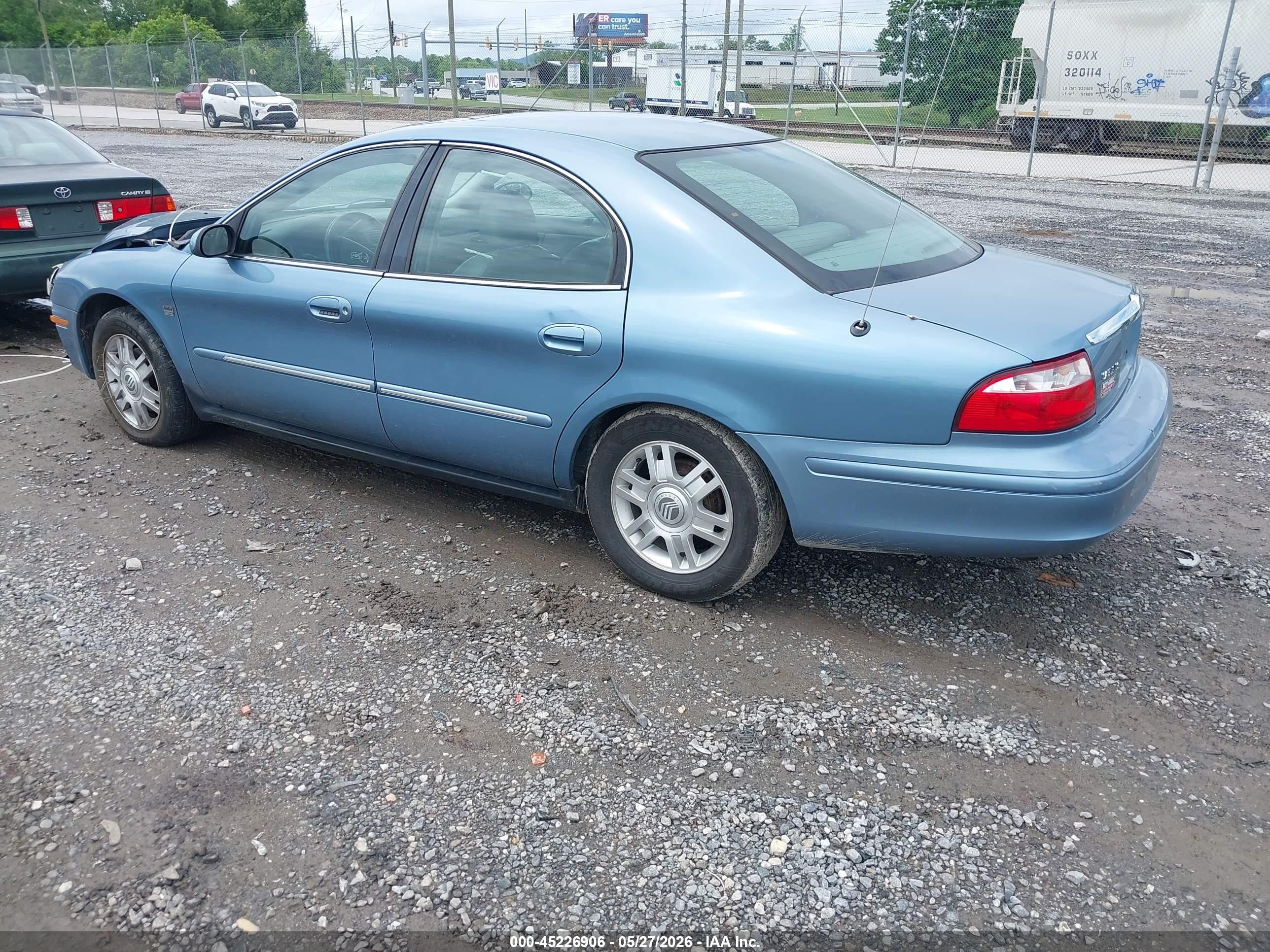 2005 Mercury Sable Ls Blue vin: 1MEHM55SX5A631031