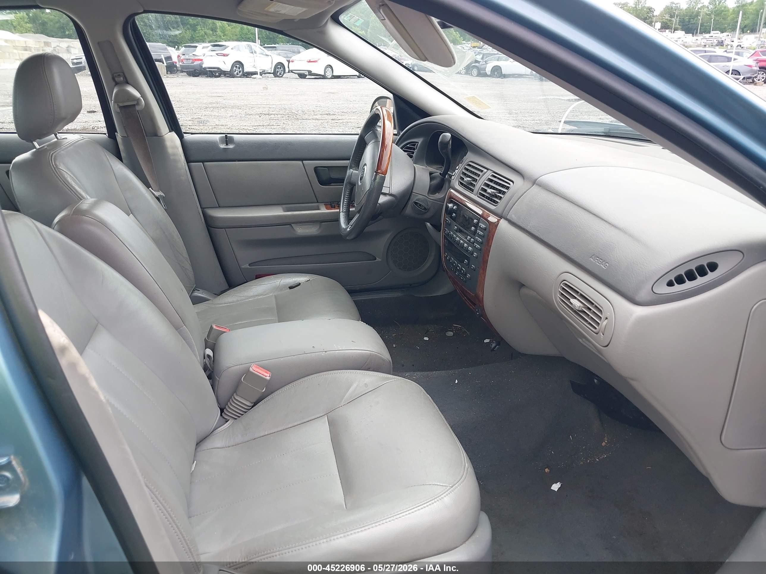 2005 Mercury Sable Ls Blue vin: 1MEHM55SX5A631031