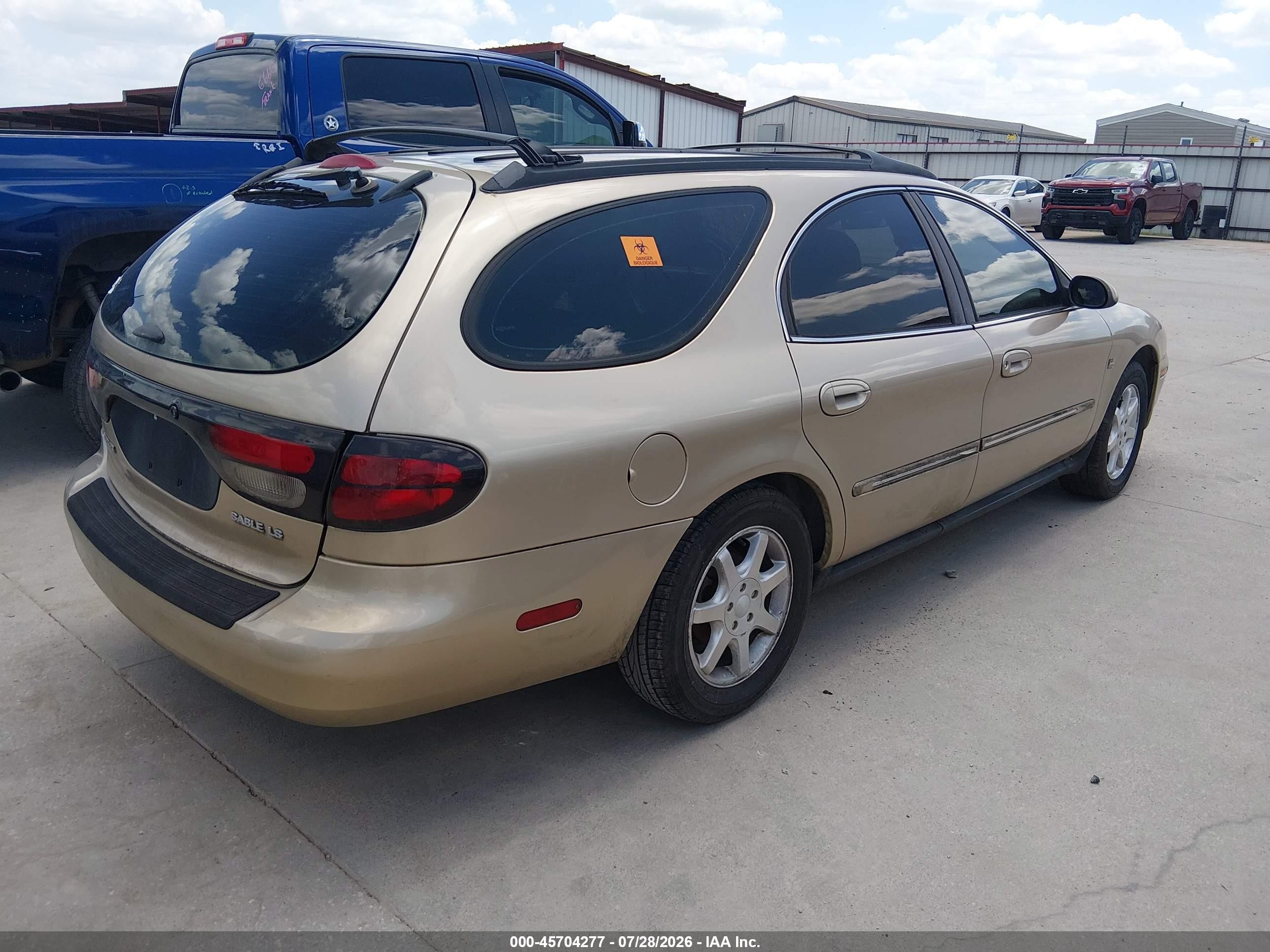 2001 Mercury Sable Ls Premium Gold vin: 1MEHM59S51A634326