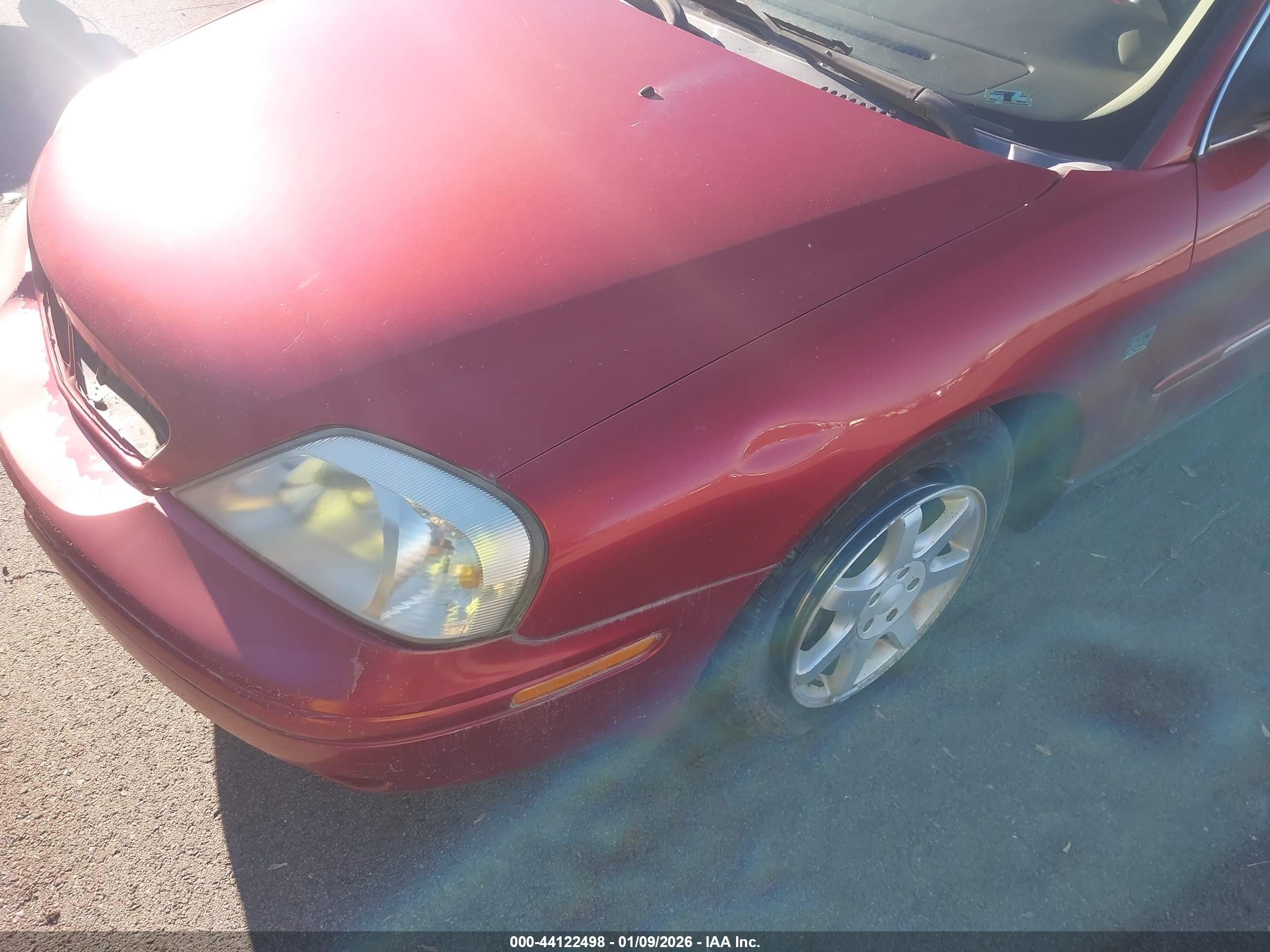 2001 Mercury Sable Ls Premium Red vin: 1MEHM59S91G621382