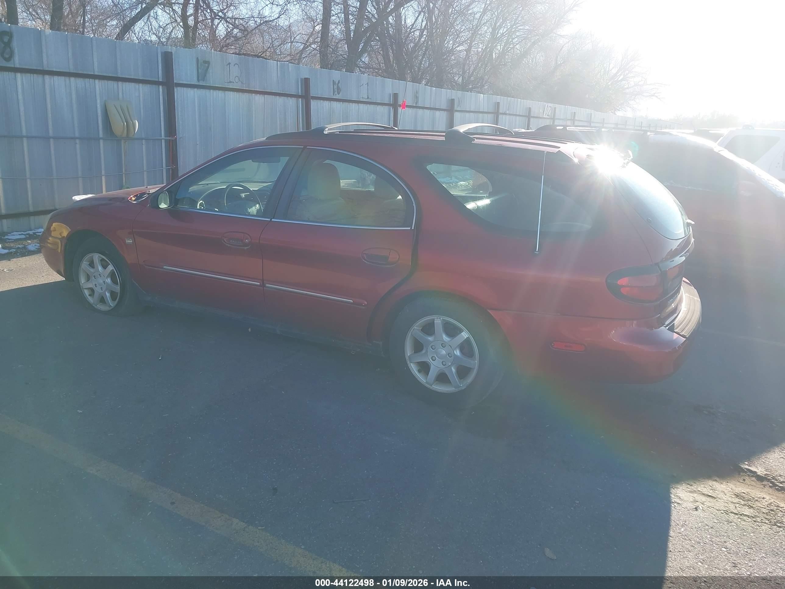 2001 Mercury Sable Ls Premium Red vin: 1MEHM59S91G621382