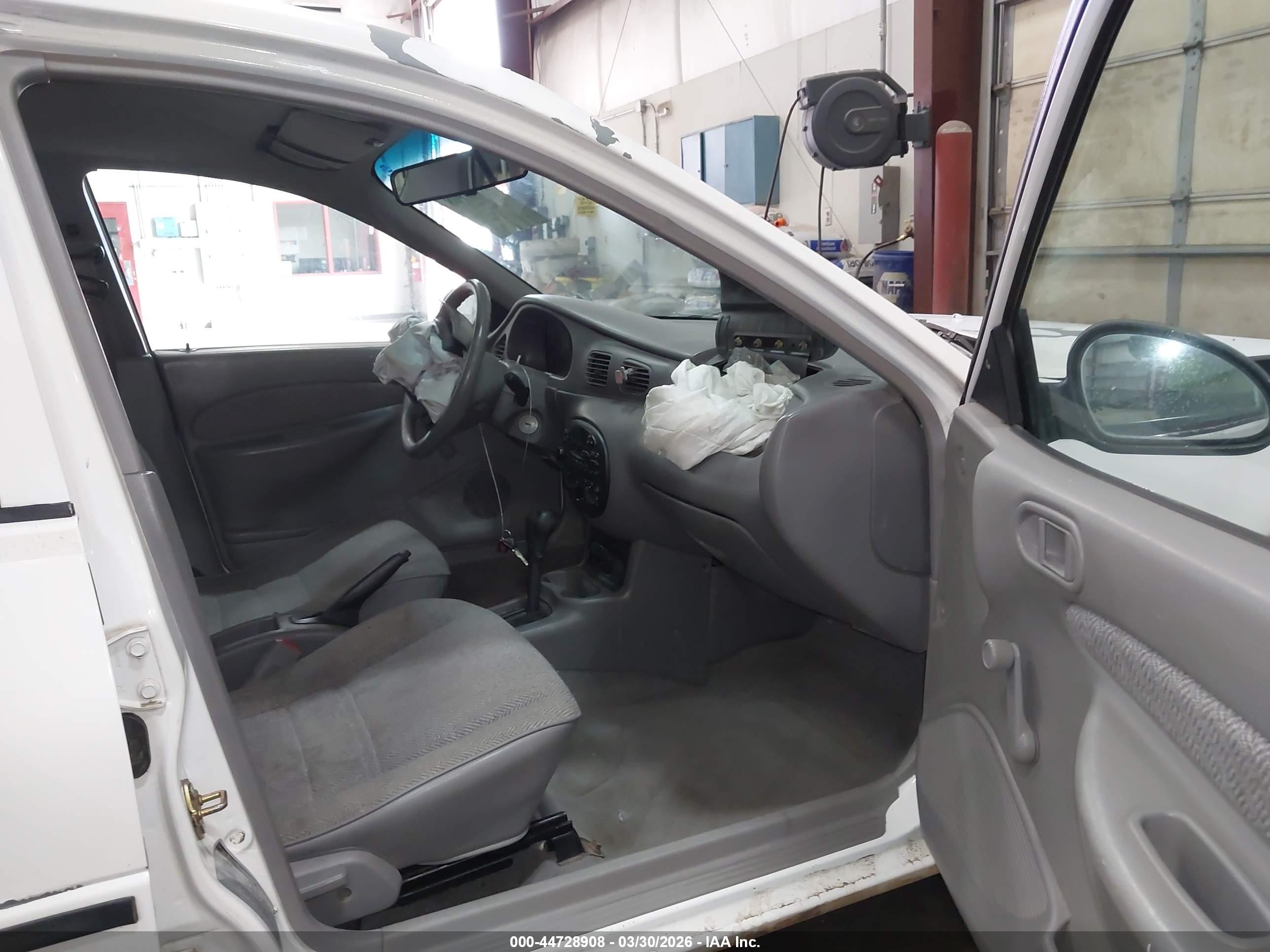 1997 Mercury Tracer Gs White vin: 1MELM10P9VW631384