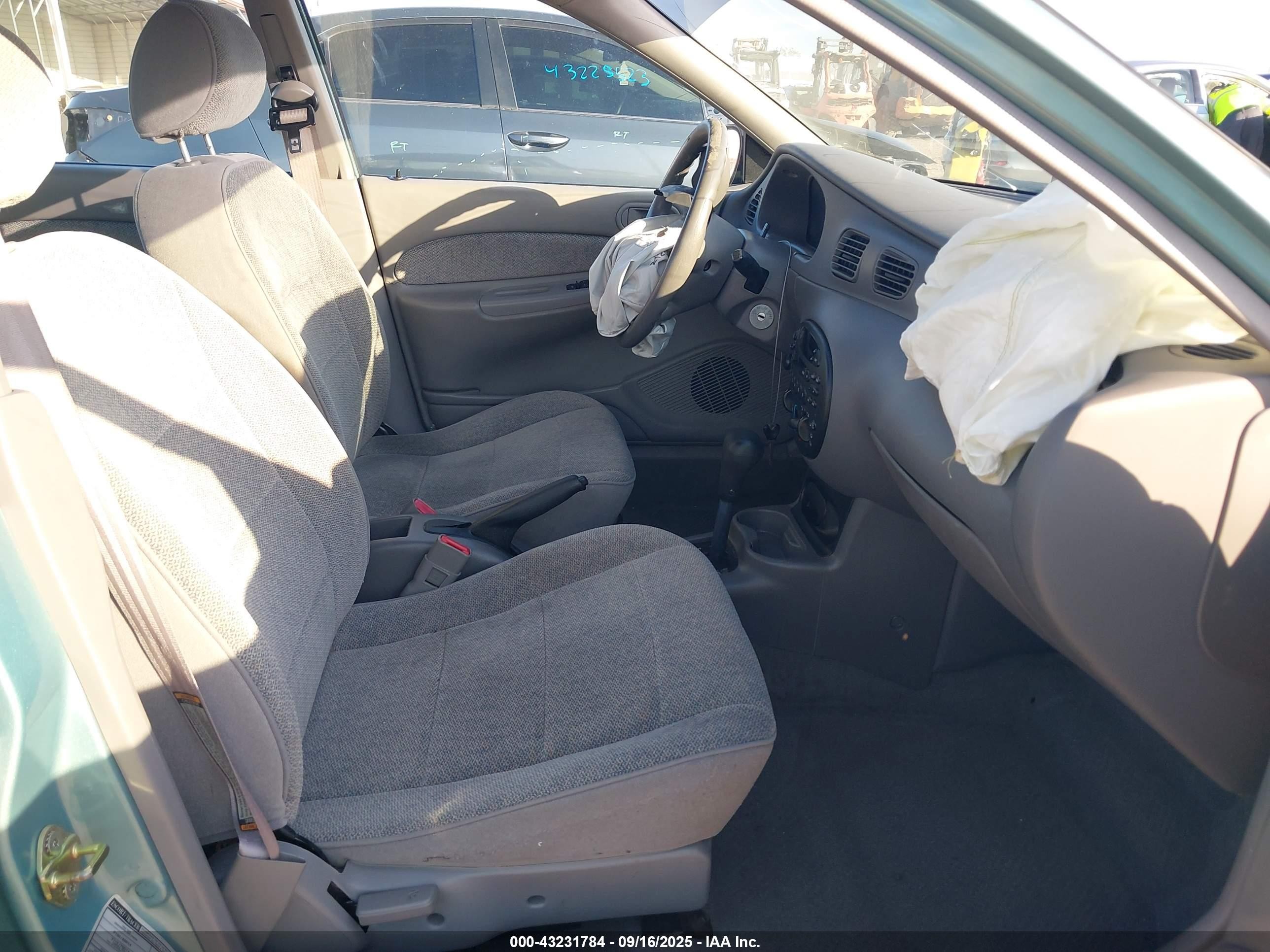1997 Mercury Tracer Ls Green vin: 1MELM13P3VW631487