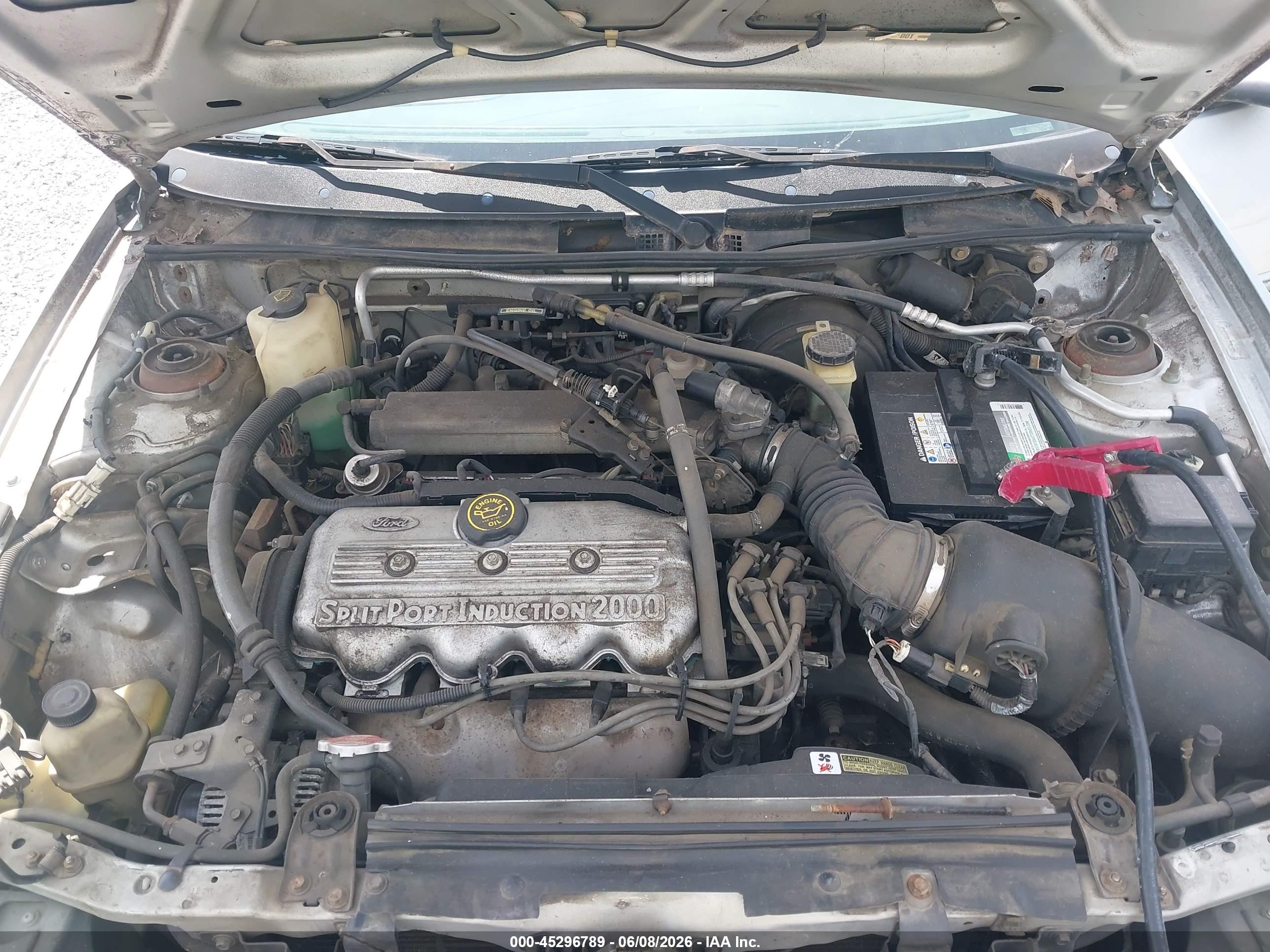 1997 Mercury Tracer Ls Silver vin: 1MELM13P5VW613346