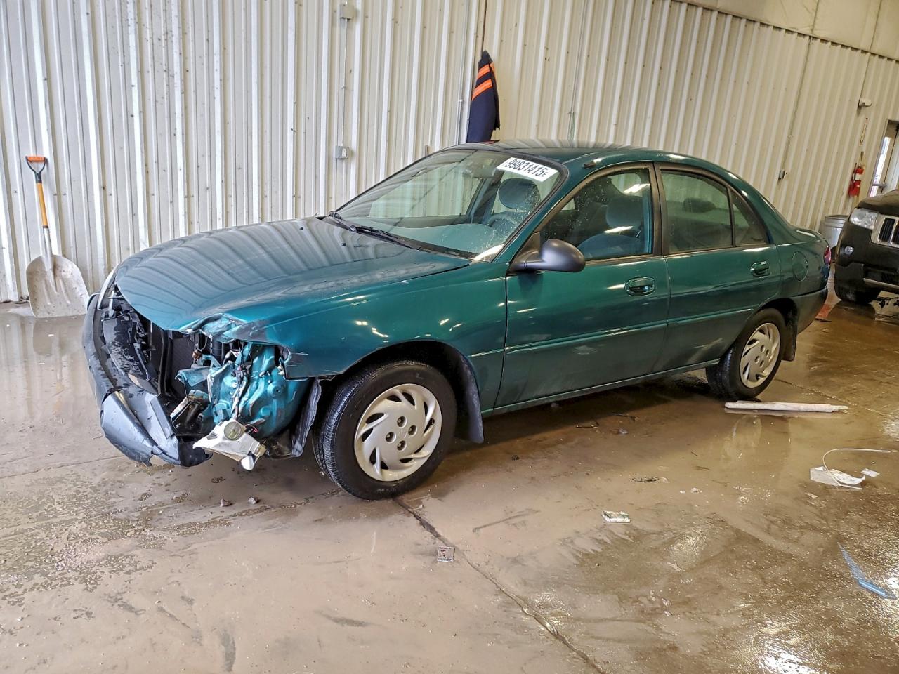 1997 Mercury Tracer Ls Teal vin: 1MELM13P6VW604932