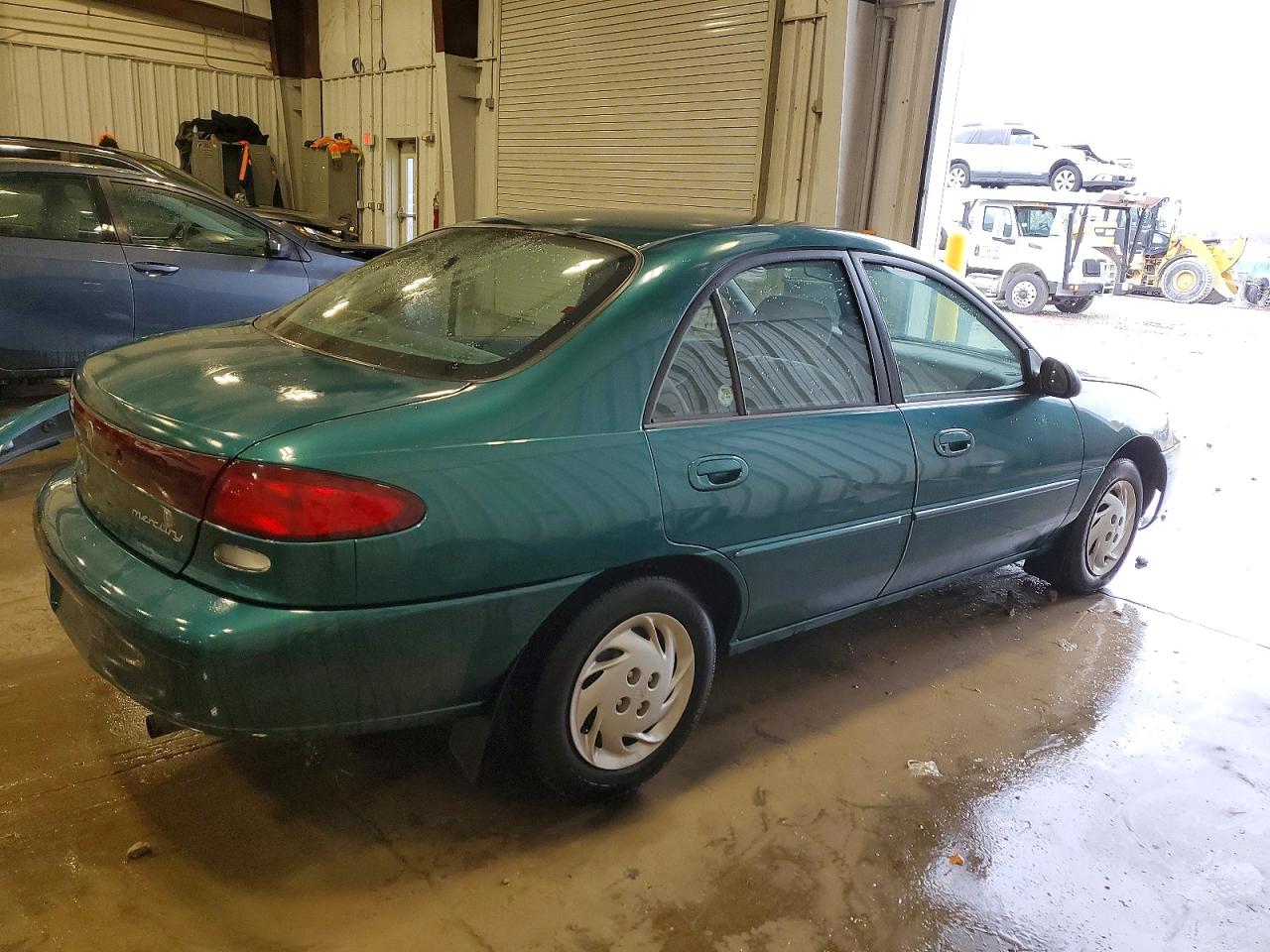 1997 Mercury Tracer Ls Teal vin: 1MELM13P6VW604932