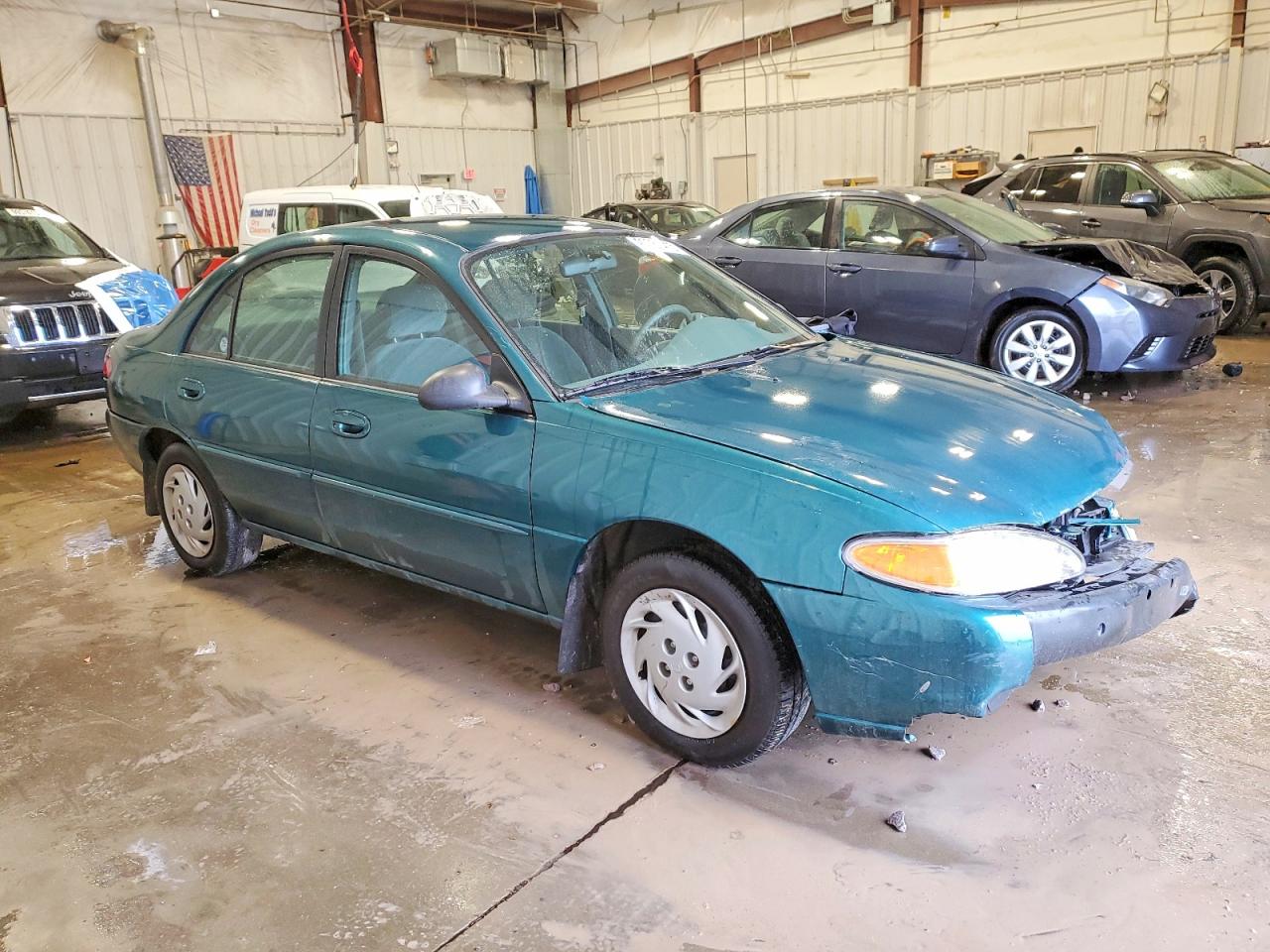 1997 Mercury Tracer Ls Teal vin: 1MELM13P6VW604932
