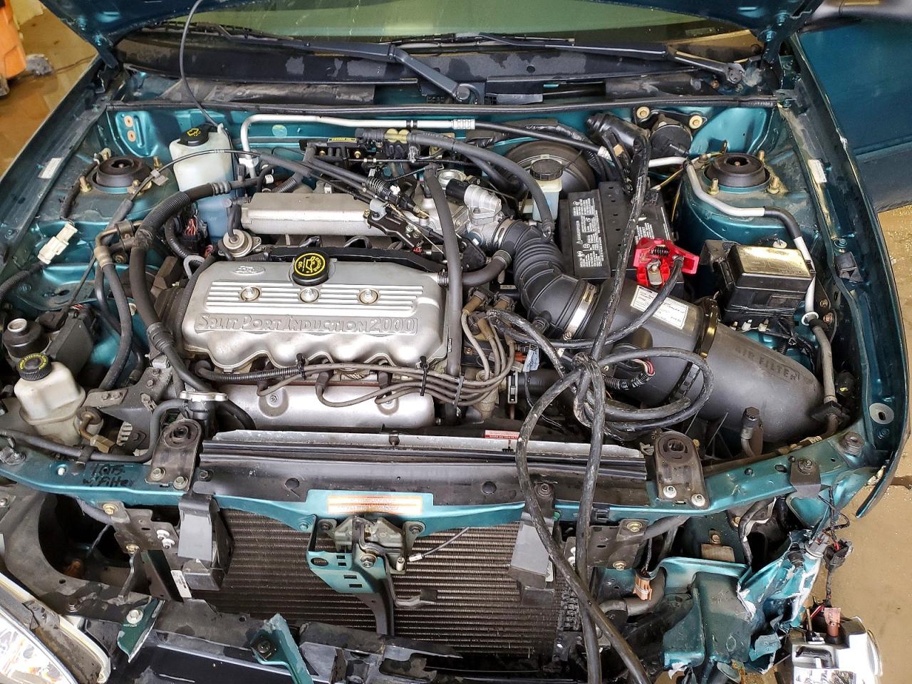1997 Mercury Tracer Ls Teal vin: 1MELM13P6VW604932