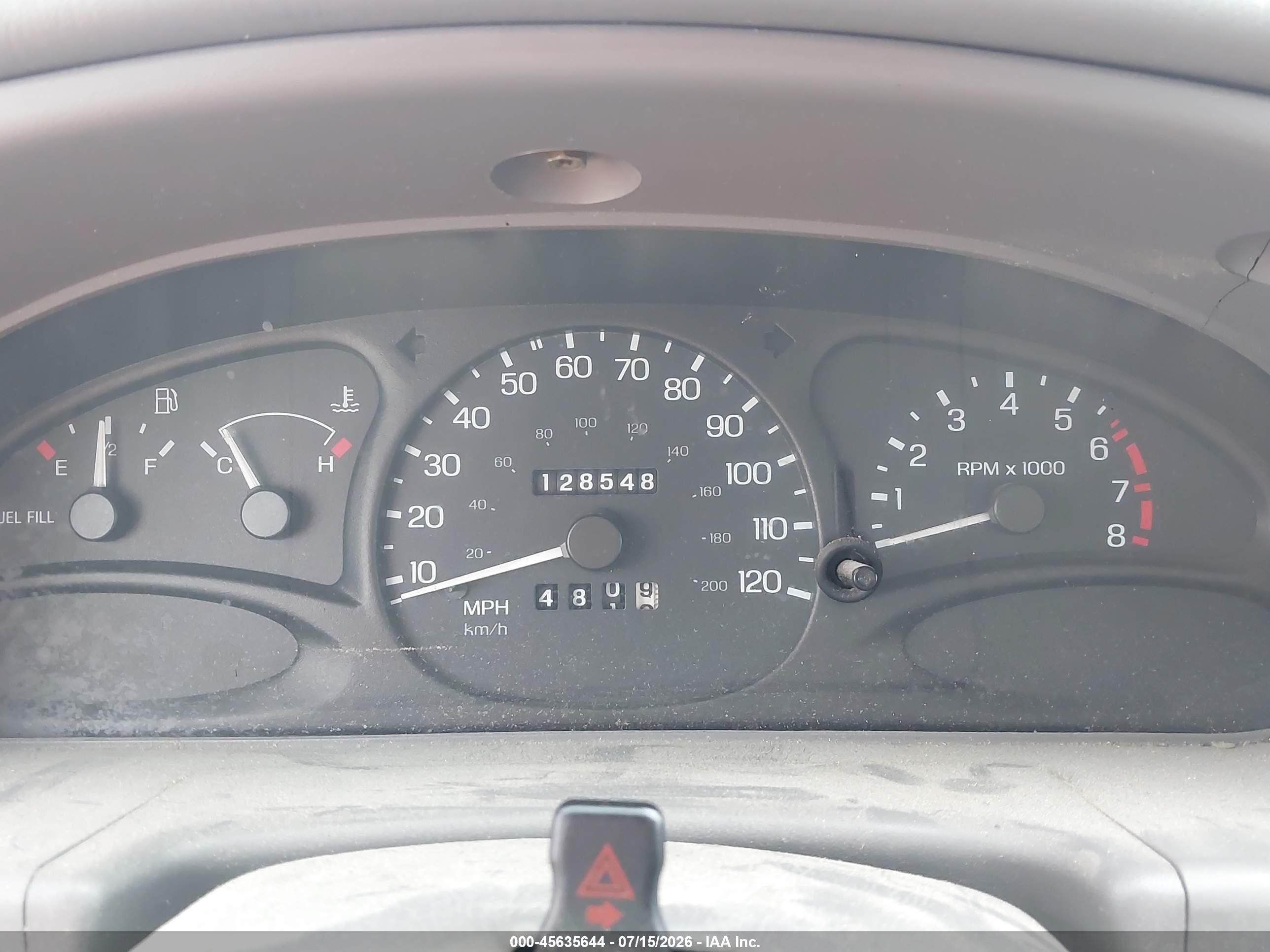1997 Mercury Tracer Ls Silver vin: 1MELM13P8VW659012
