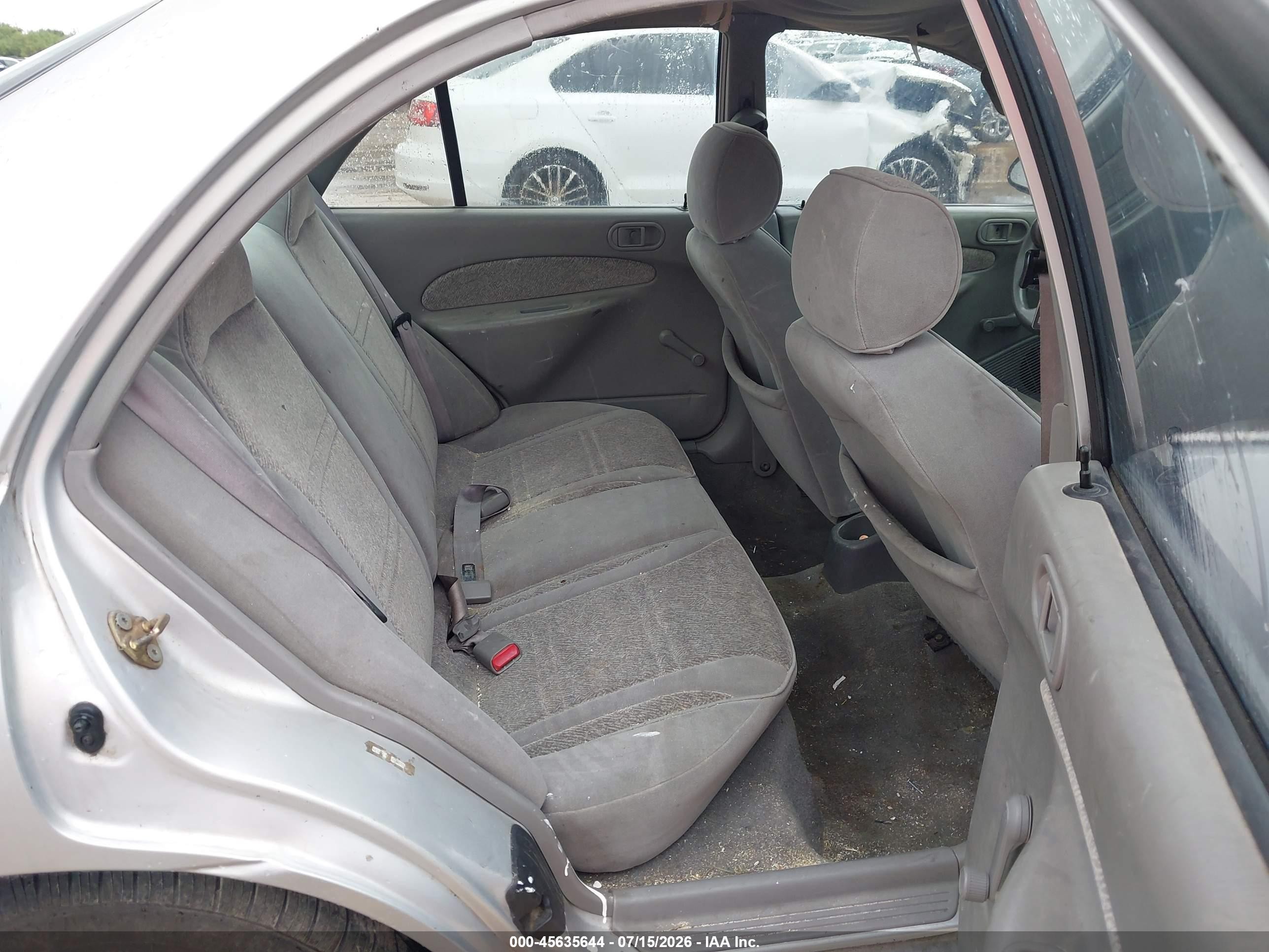 1997 Mercury Tracer Ls Silver vin: 1MELM13P8VW659012