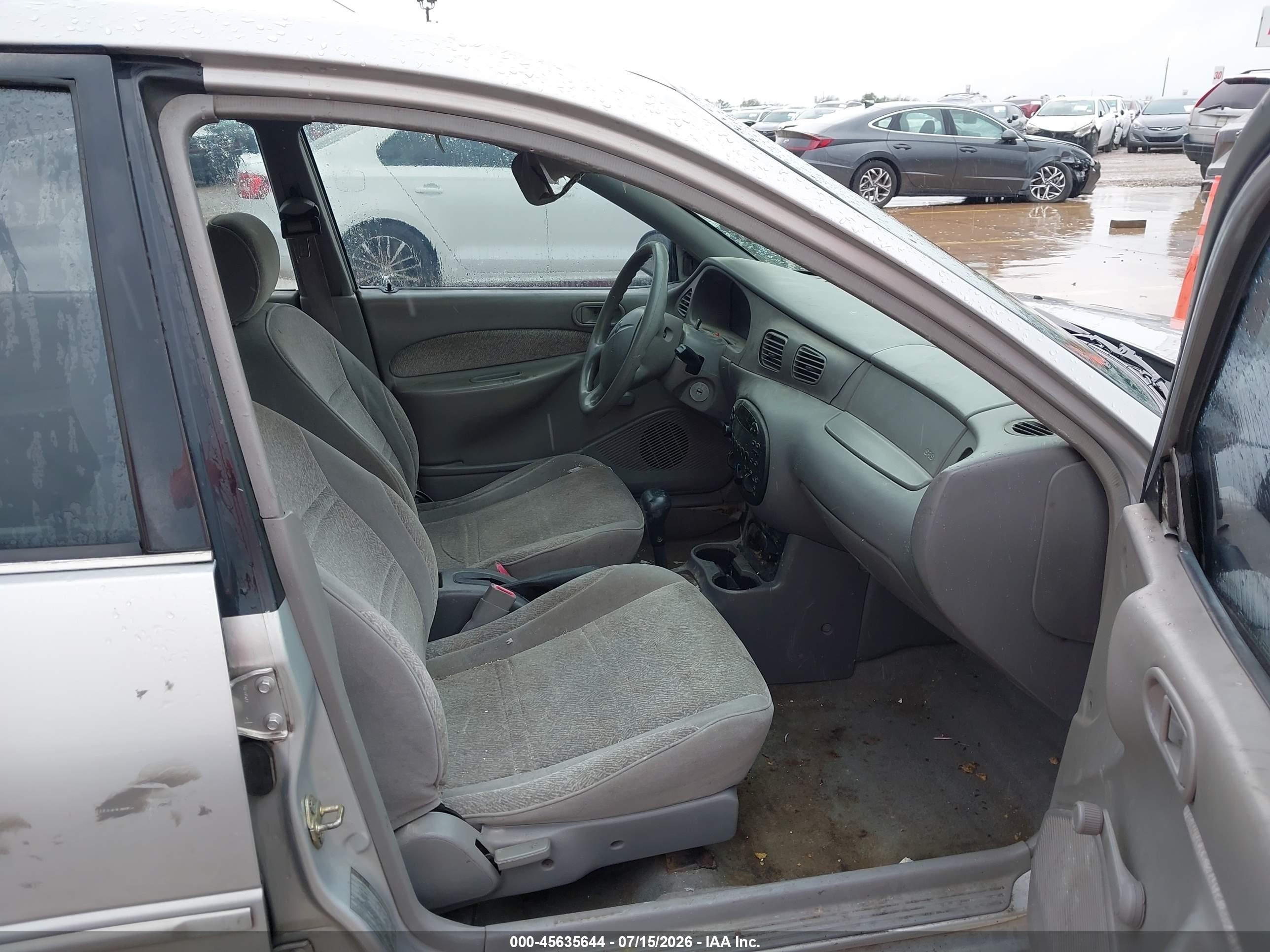 1997 Mercury Tracer Ls Silver vin: 1MELM13P8VW659012