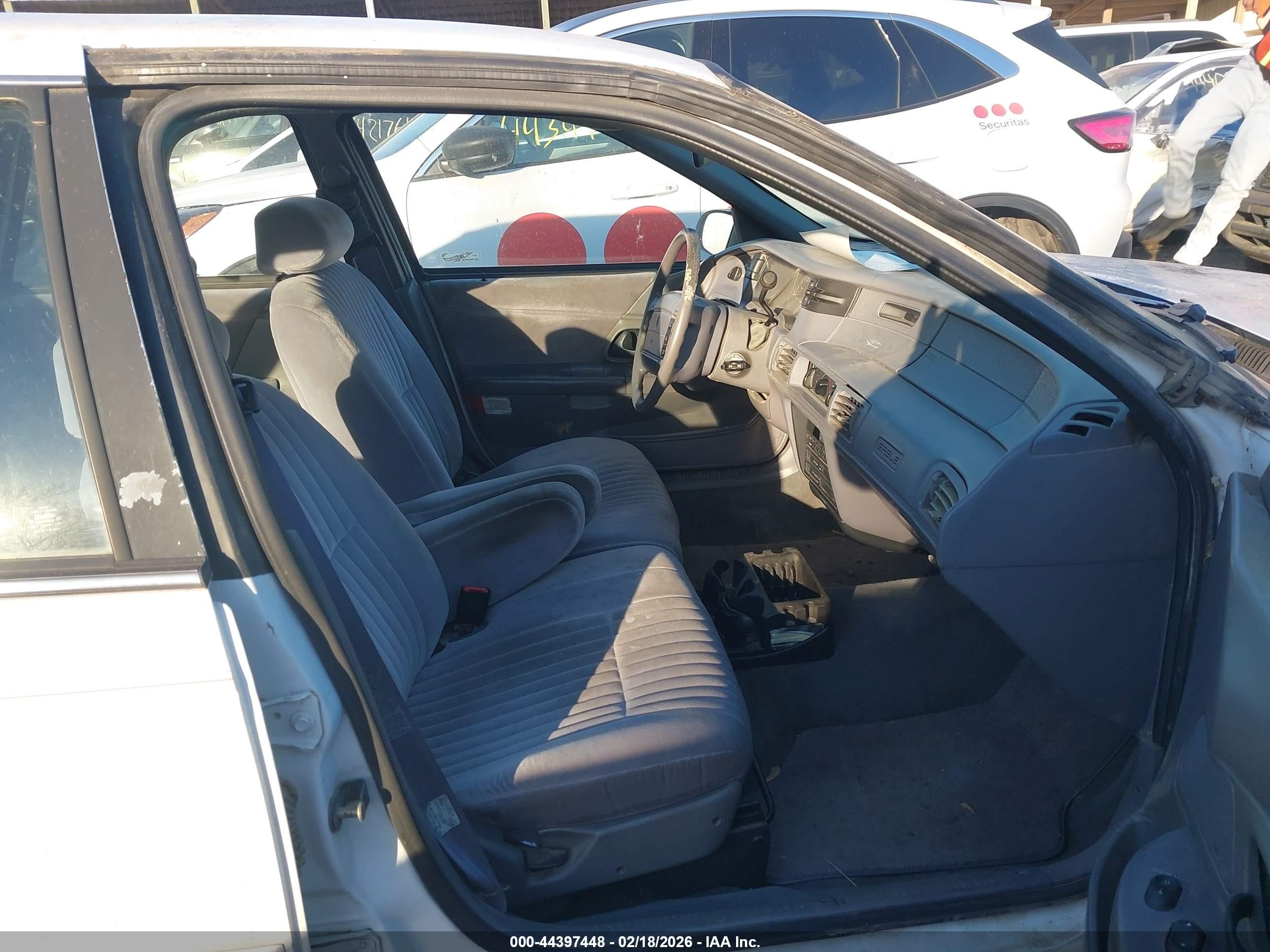 1993 Mercury Sable Gs White vin: 1MELM50U0PA603888