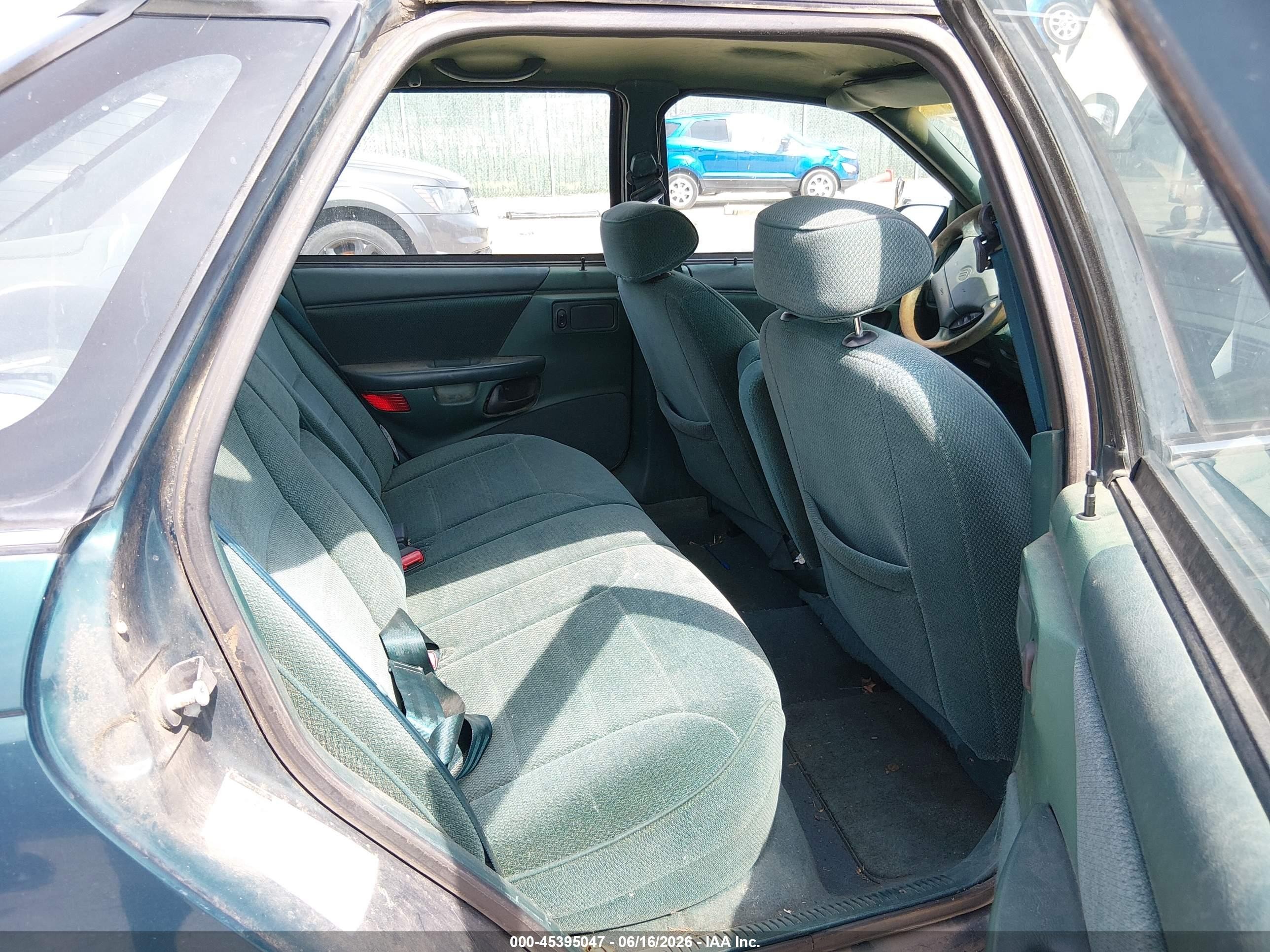 1995 Mercury Sable Gs Green vin: 1MELM50U0SA649181