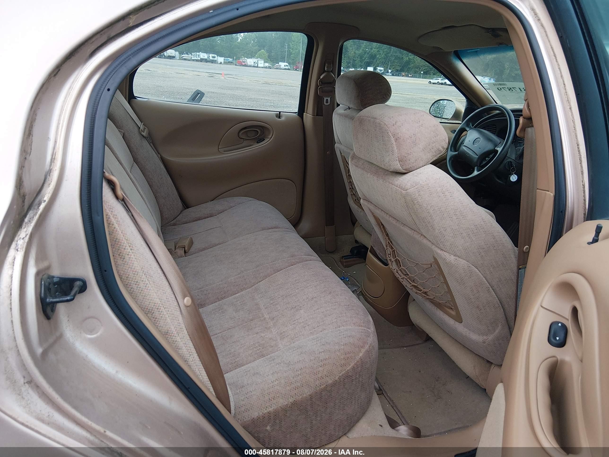 1996 Mercury Sable Gs Gold vin: 1MELM50U0TG663452