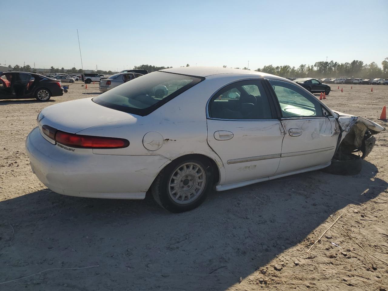 1996 Mercury Sable Gs White vin: 1MELM50U1TG633442