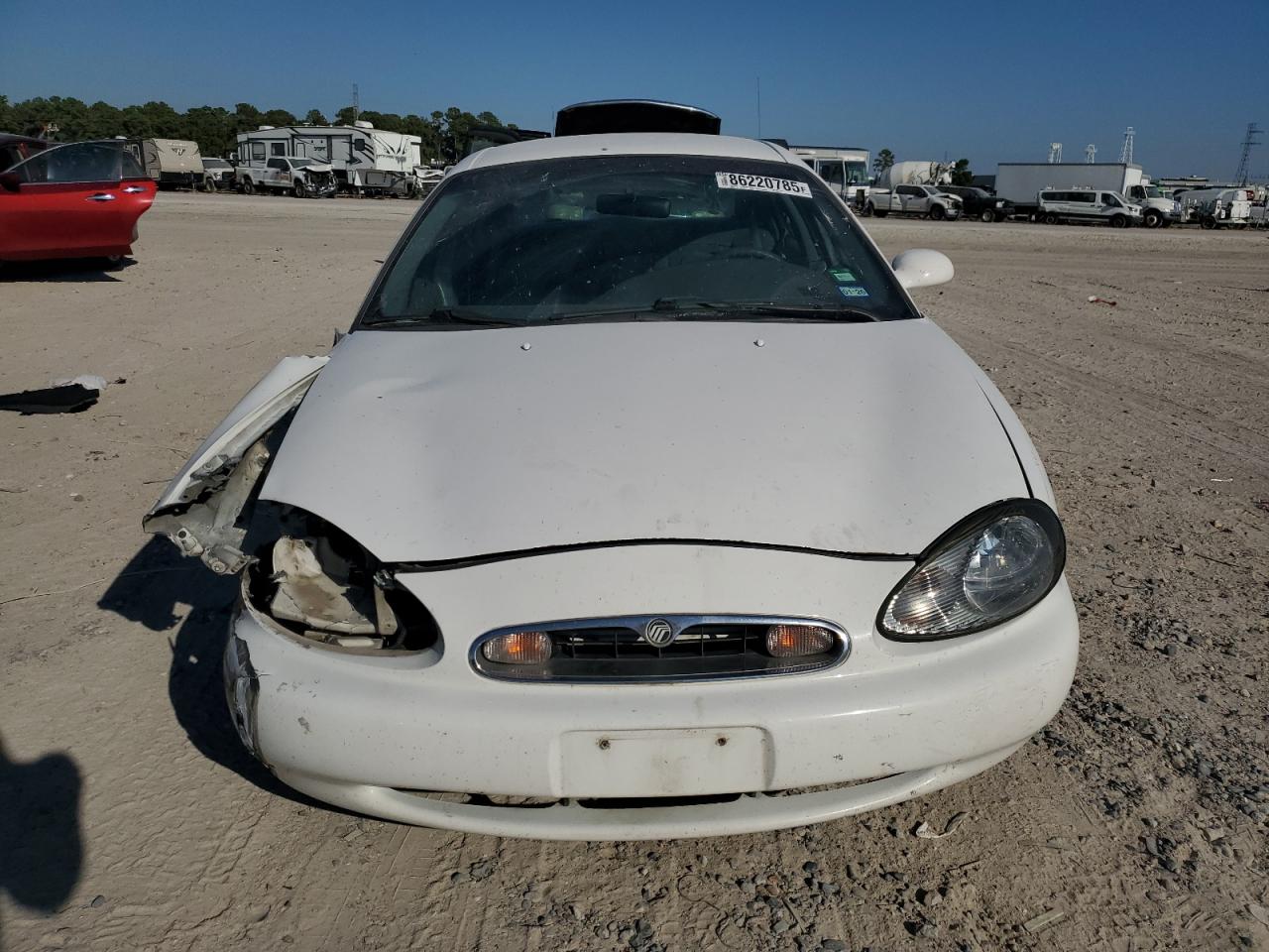 1996 Mercury Sable Gs White vin: 1MELM50U1TG633442