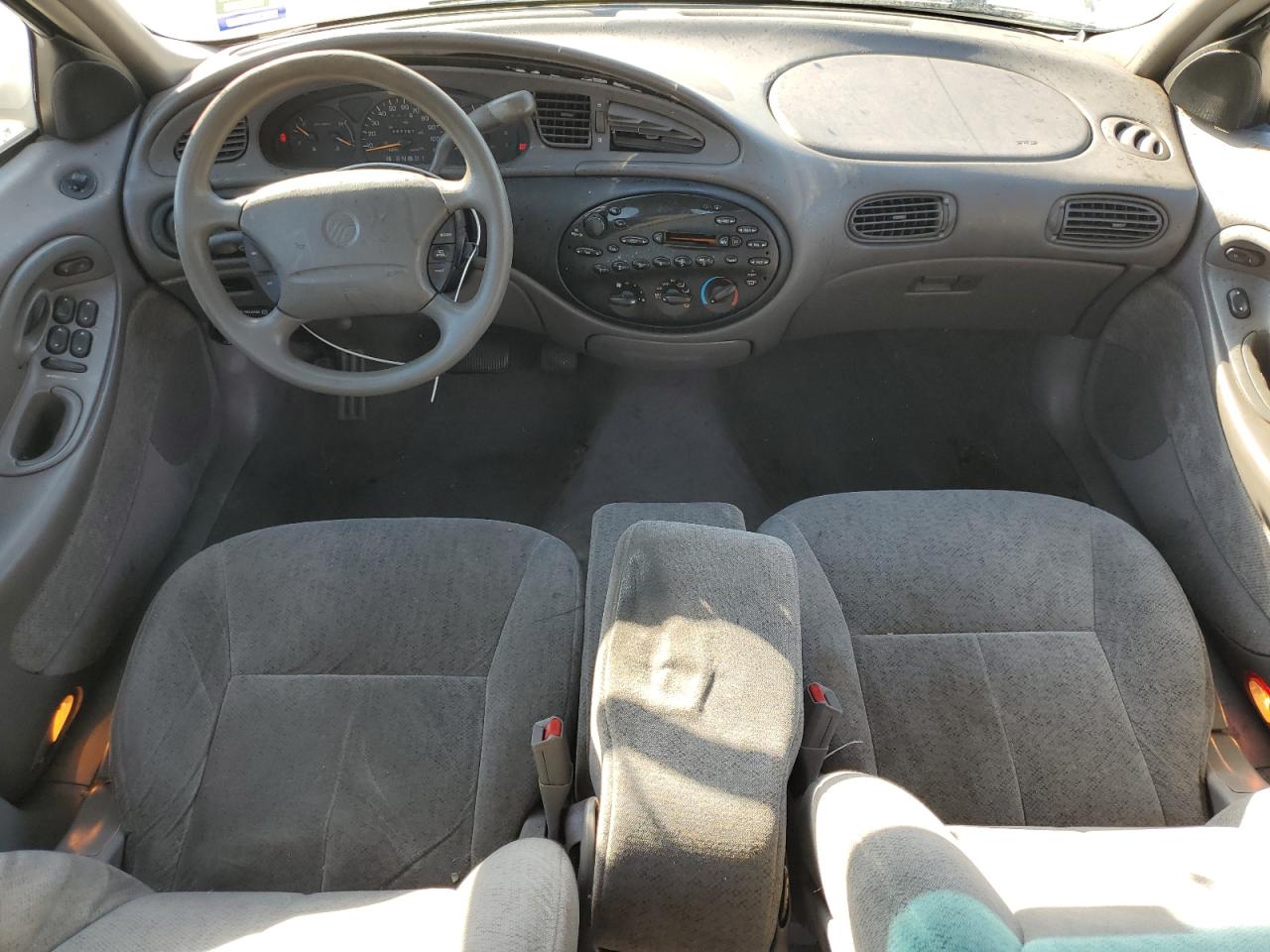1996 Mercury Sable Gs White vin: 1MELM50U1TG633442