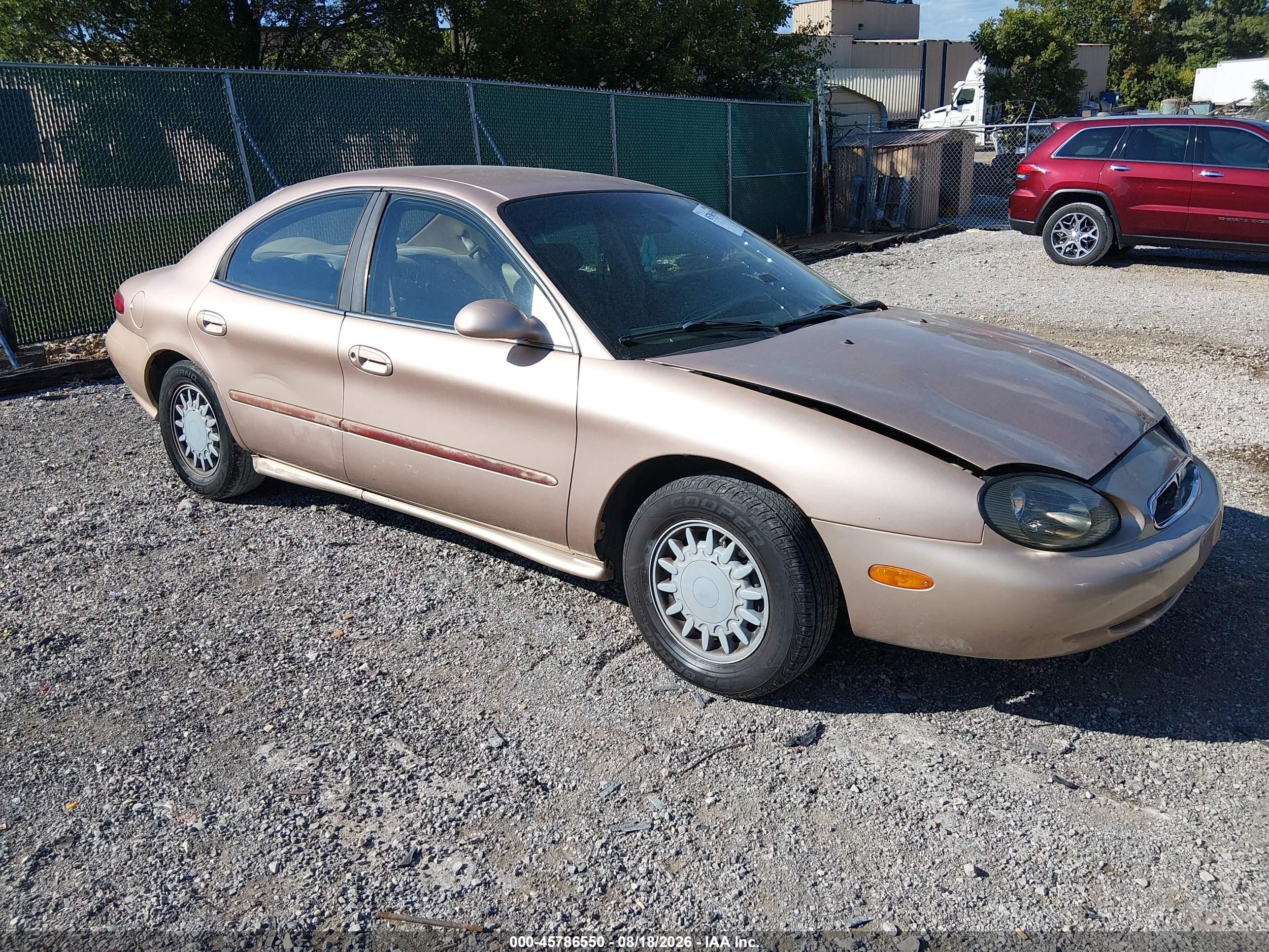 1997 Mercury Sable Gs Beige vin: 1MELM50U1VG648851