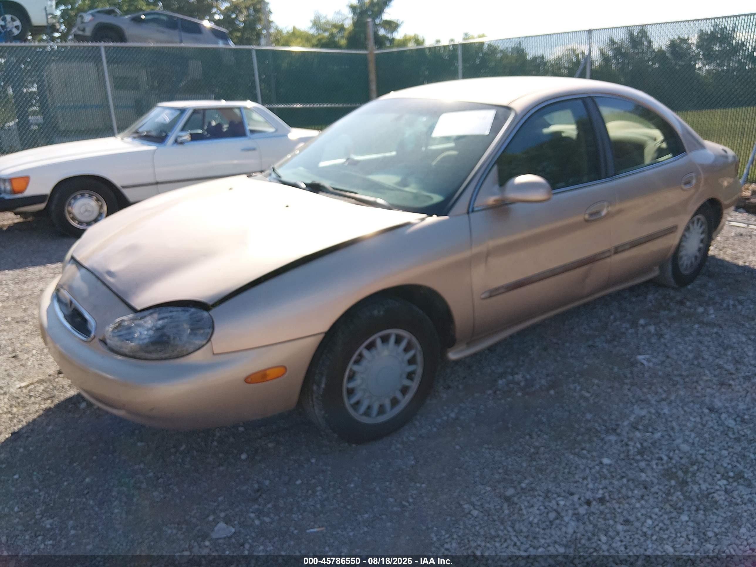 1997 Mercury Sable Gs Beige vin: 1MELM50U1VG648851