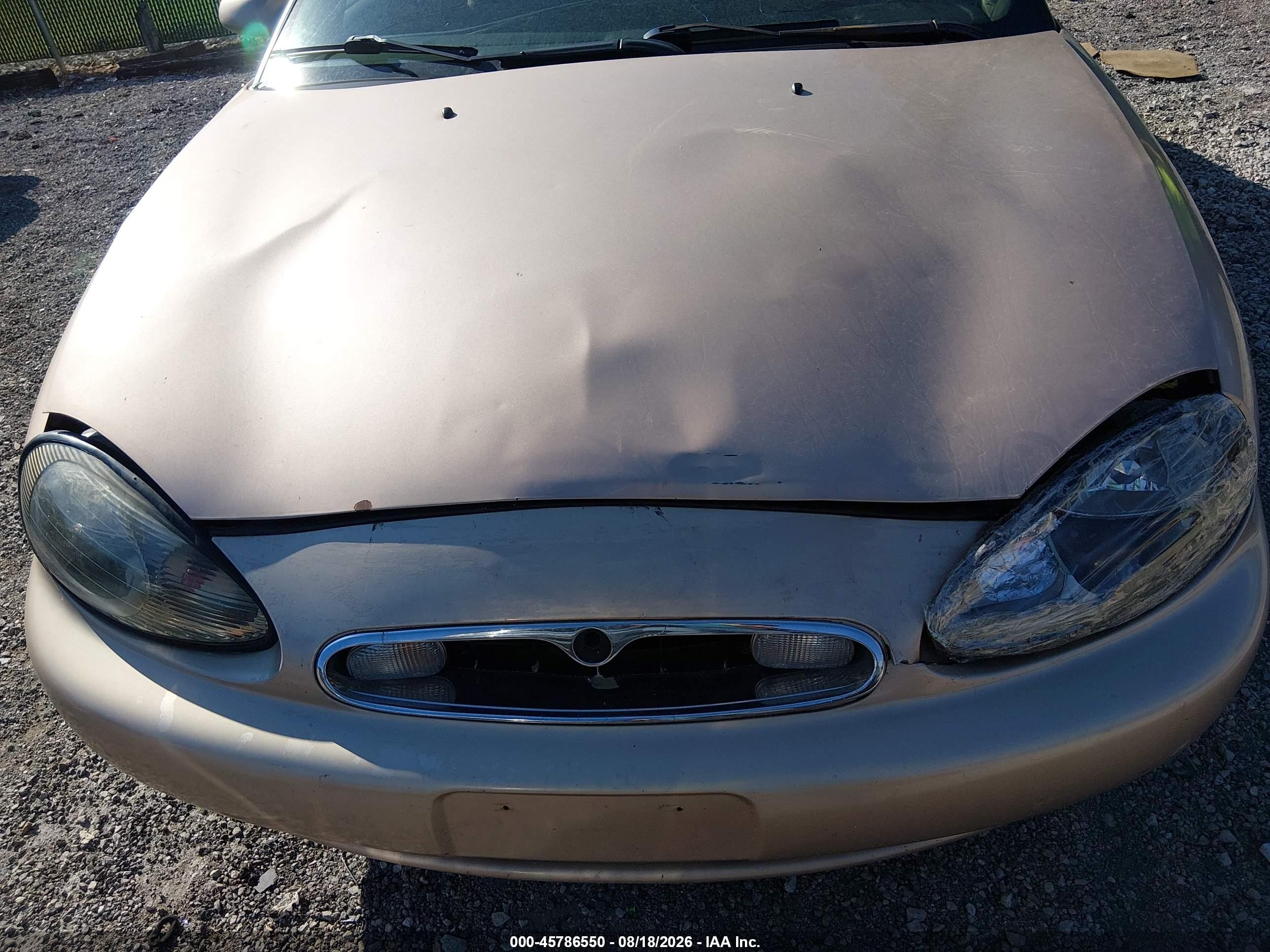 1997 Mercury Sable Gs Beige vin: 1MELM50U1VG648851