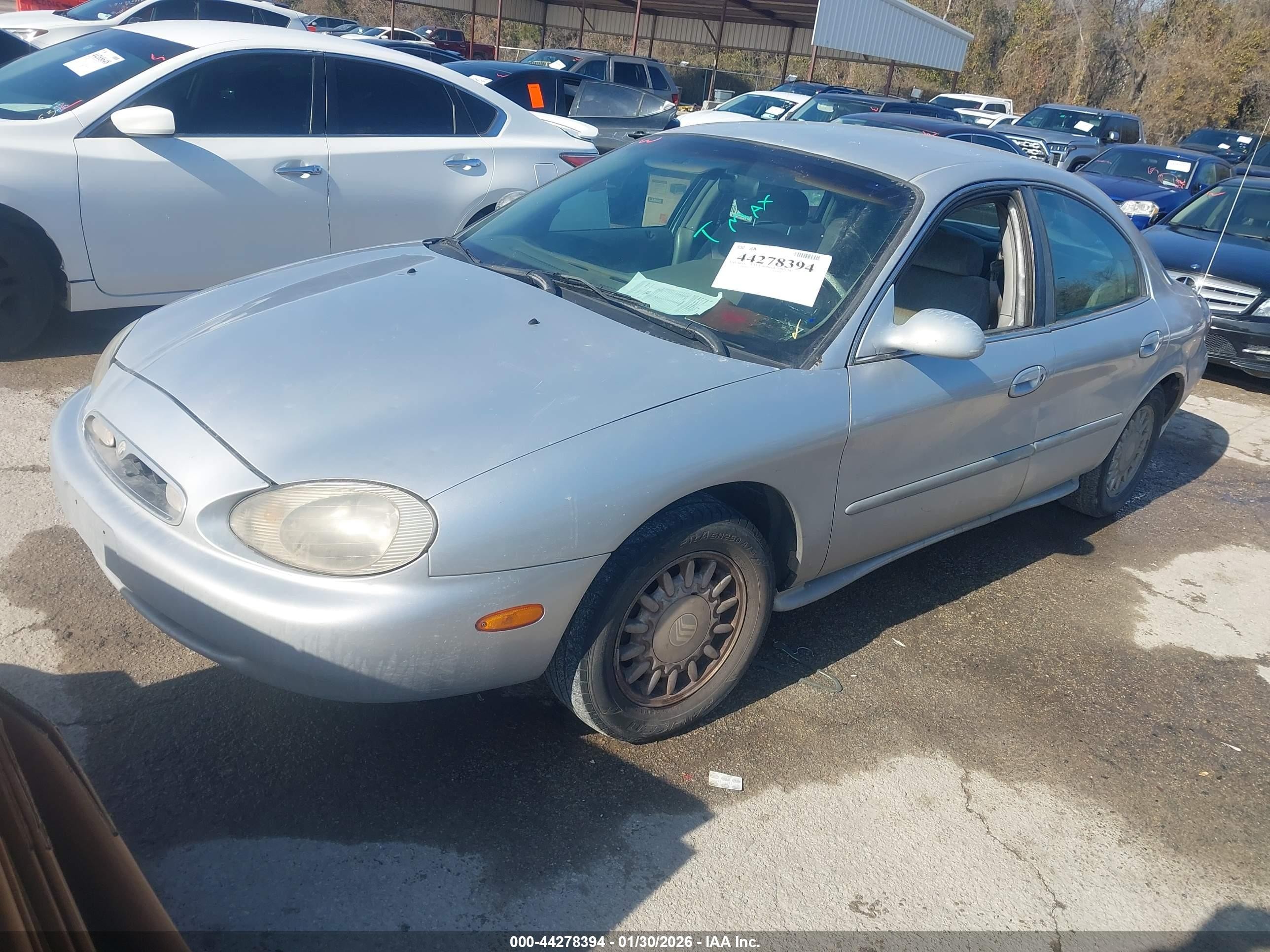 1997 Mercury Sable Gs Silver vin: 1MELM50U2VA633343
