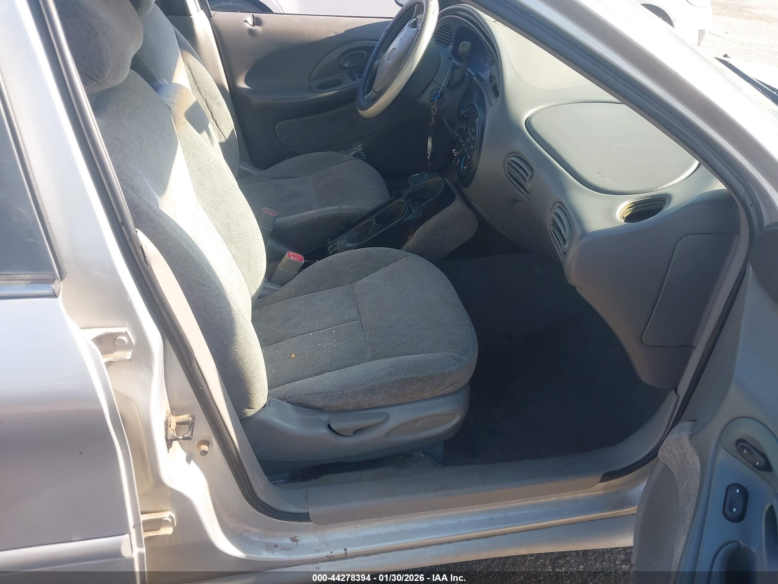 1997 Mercury Sable Gs Silver vin: 1MELM50U2VA633343