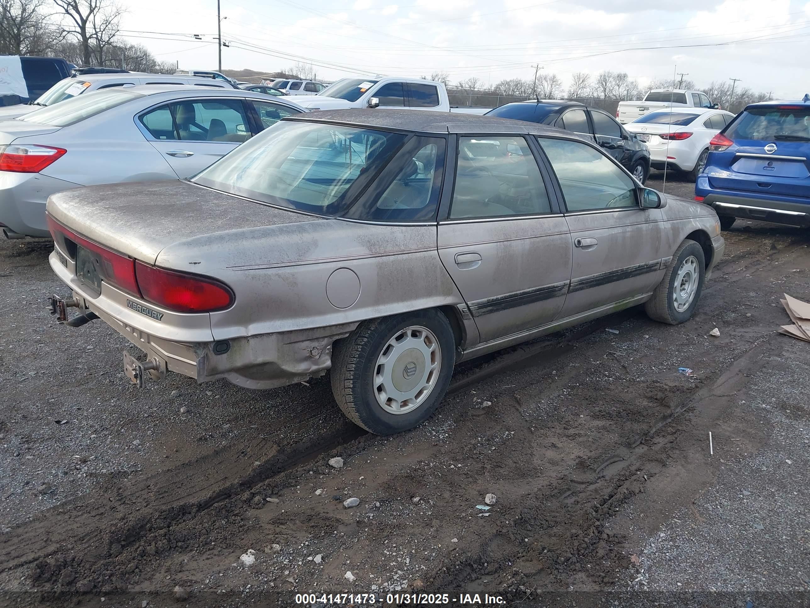 1995 Mercury Sable Gs Gold vin: 1MELM50U3sA630124