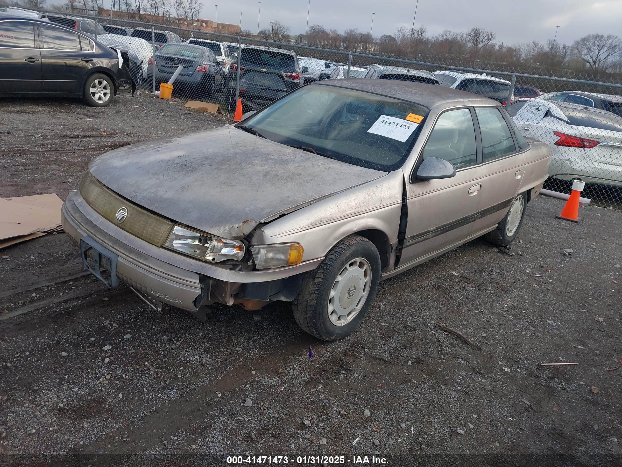 1995 Mercury Sable Gs Gold vin: 1MELM50U3sA630124