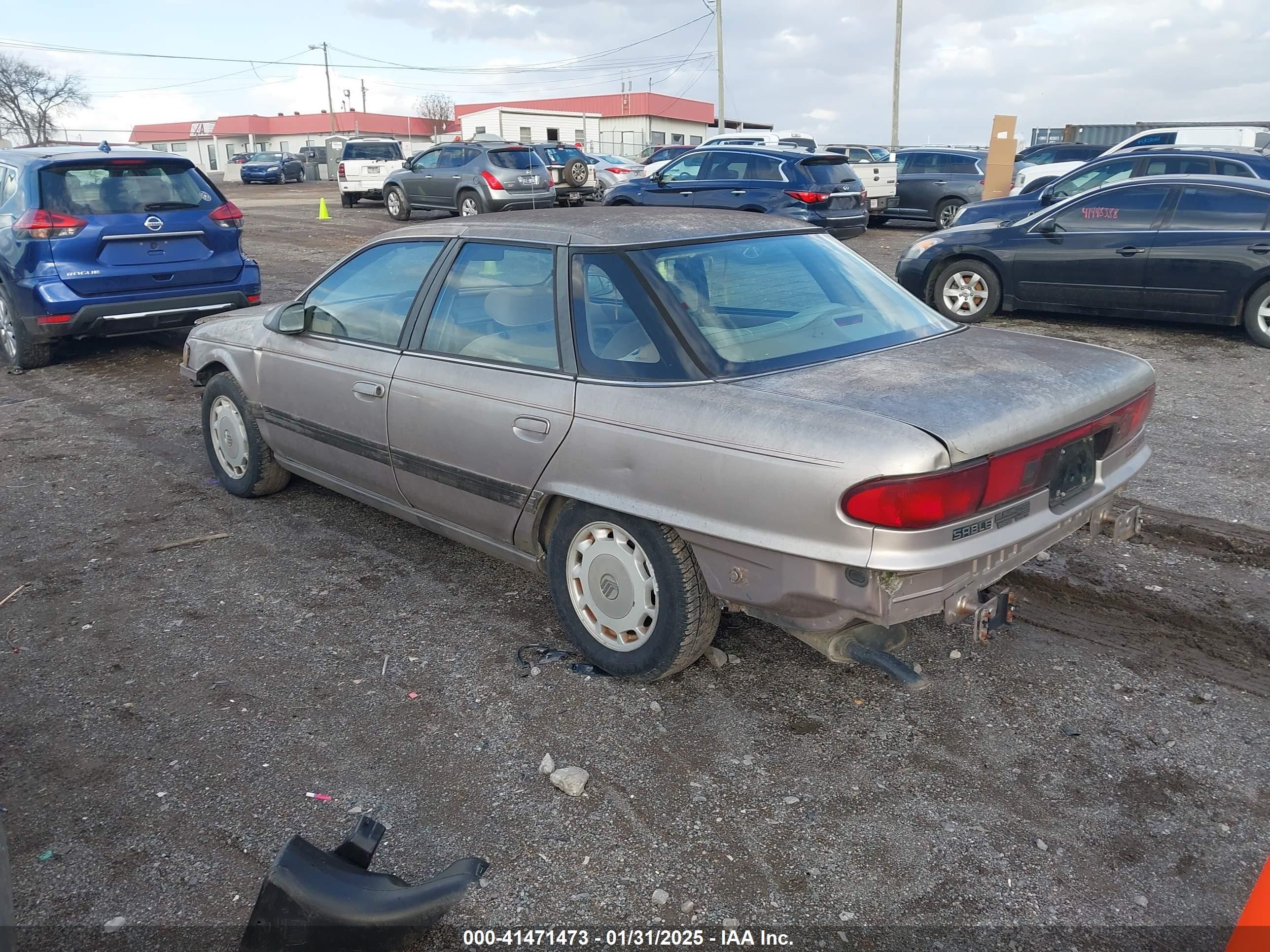 1995 Mercury Sable Gs Gold vin: 1MELM50U3sA630124