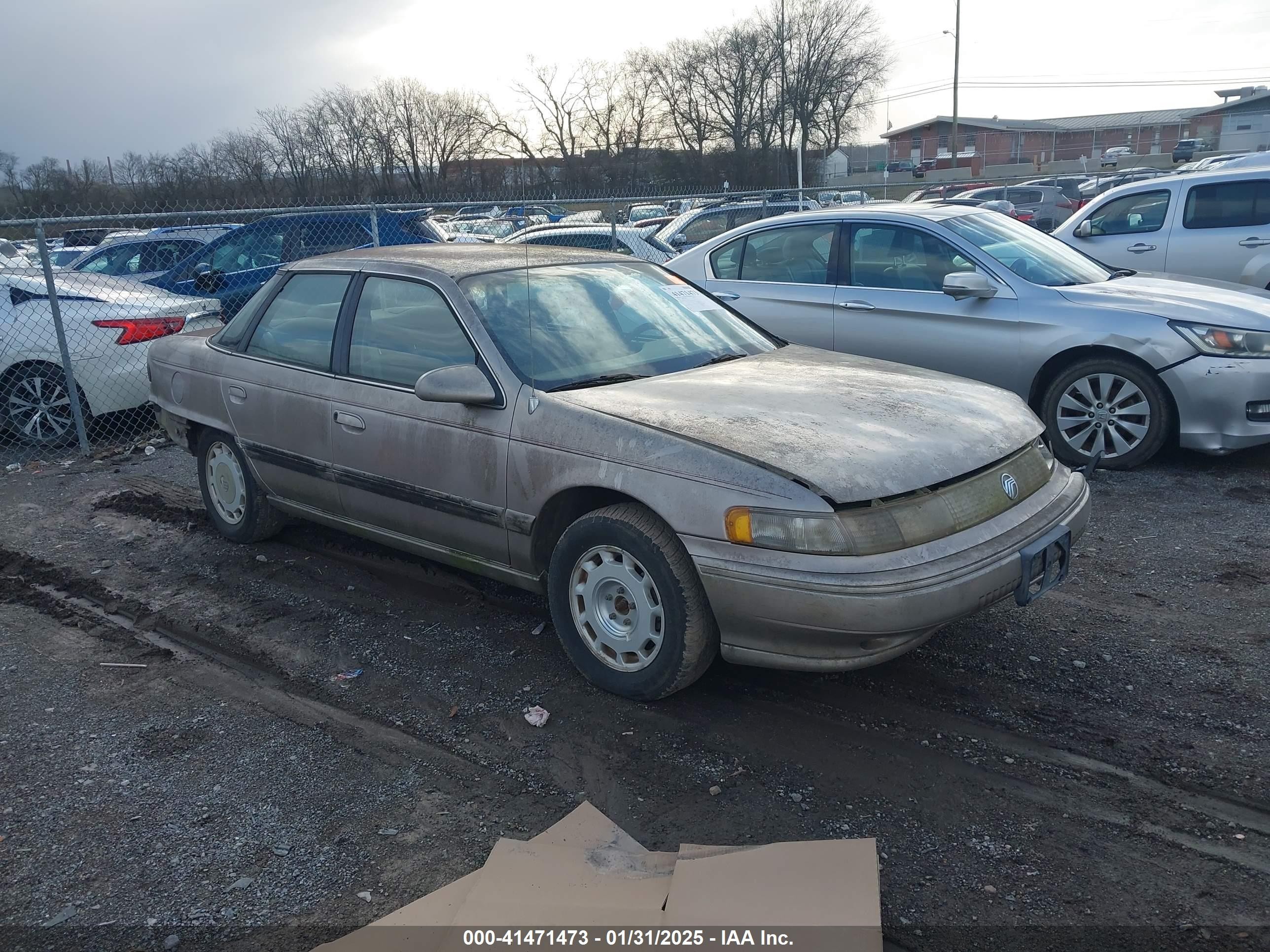 1995 Mercury Sable Gs Gold vin: 1MELM50U3sA630124