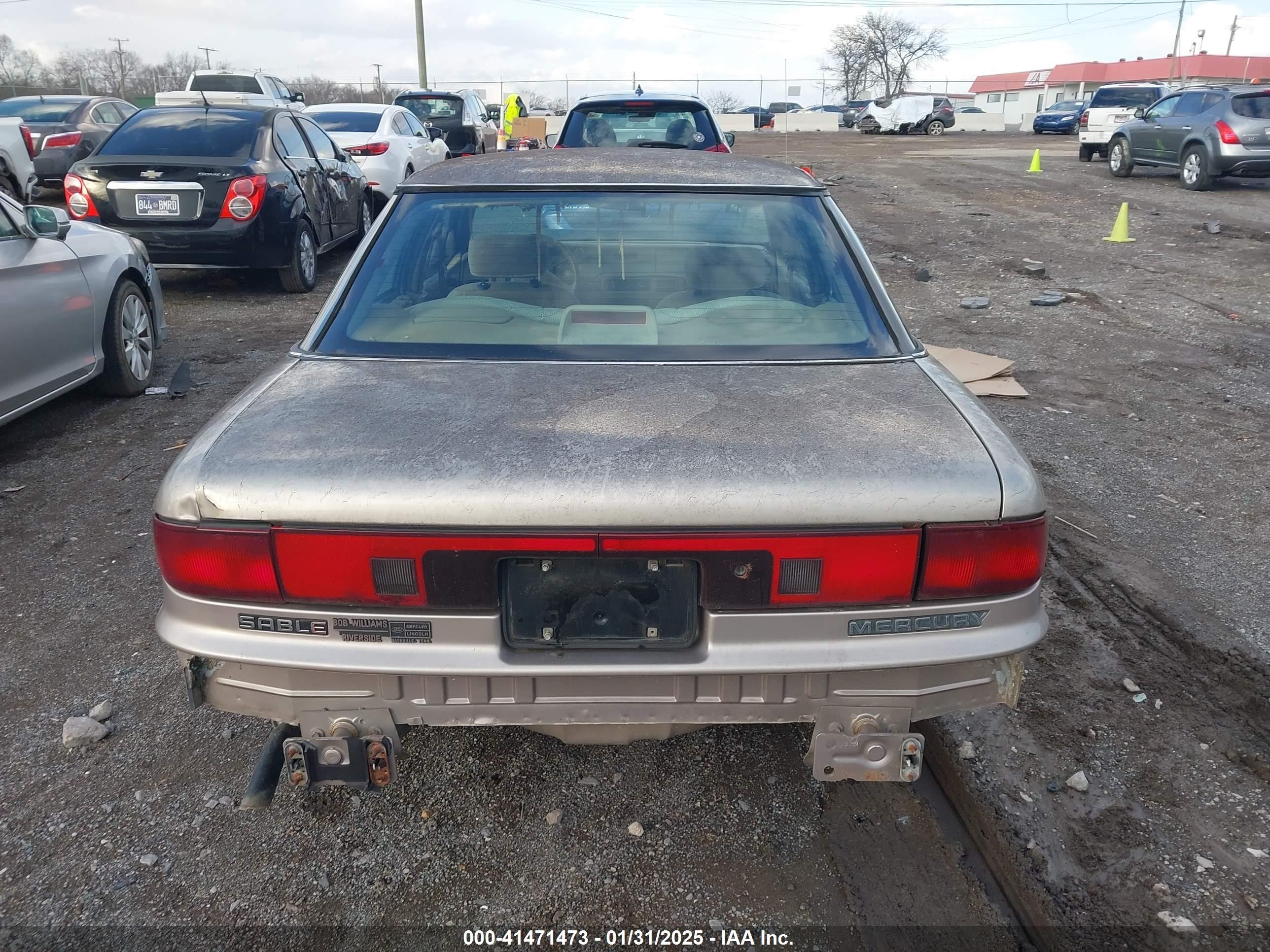 1995 Mercury Sable Gs Gold vin: 1MELM50U3sA630124