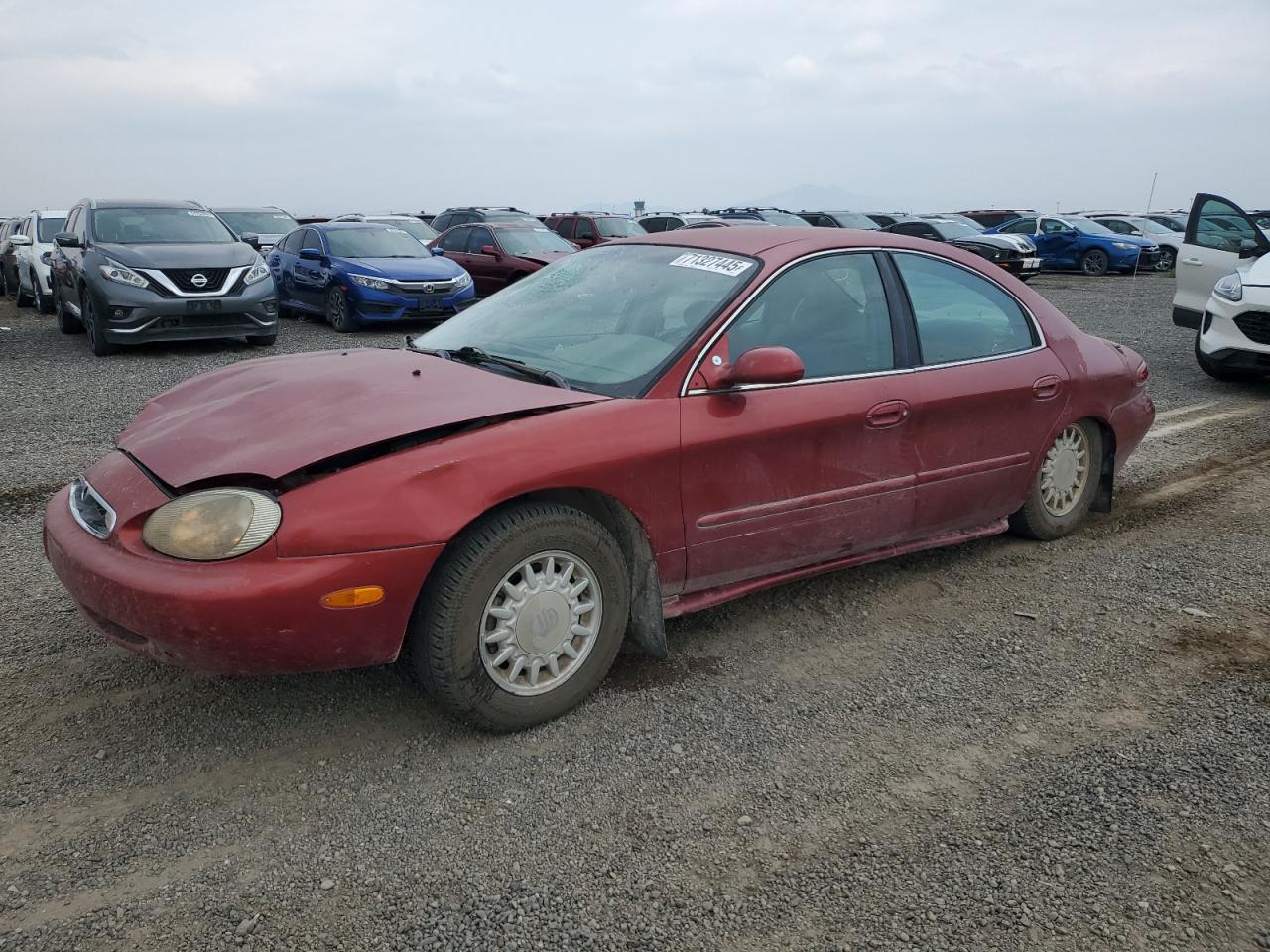 1997 Mercury Sable Gs Maroon vin: 1MELM50U4VG623359
