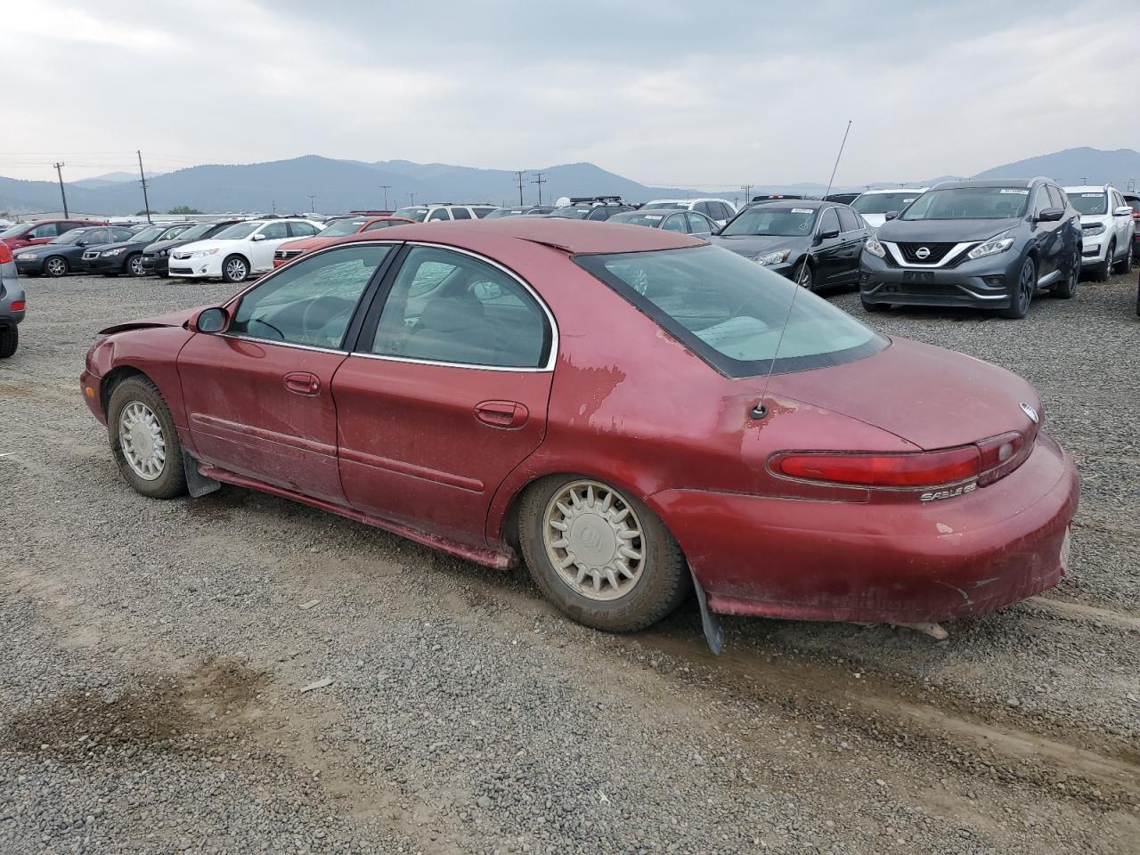 1997 Mercury Sable Gs Maroon vin: 1MELM50U4VG623359