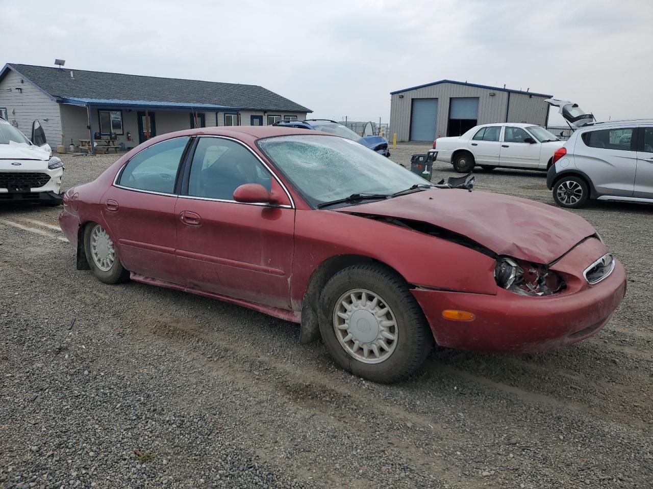 1997 Mercury Sable Gs Maroon vin: 1MELM50U4VG623359