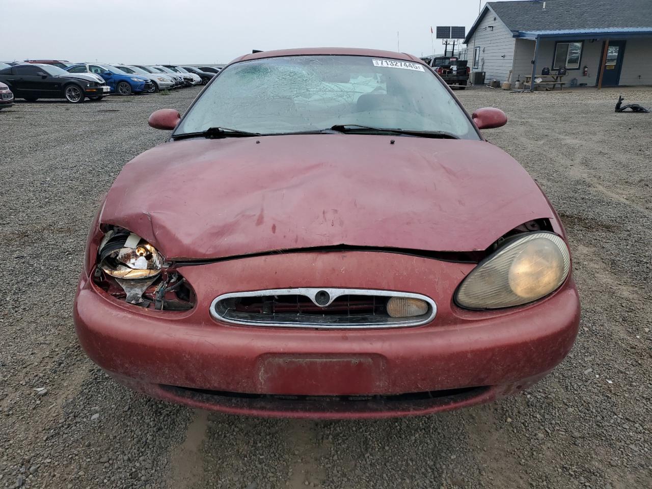 1997 Mercury Sable Gs Maroon vin: 1MELM50U4VG623359
