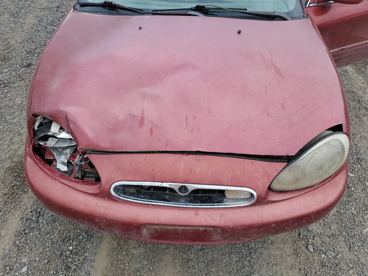 1997 Mercury Sable Gs Maroon vin: 1MELM50U4VG623359