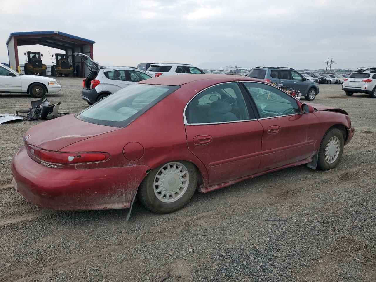 1997 Mercury Sable Gs Maroon vin: 1MELM50U4VG623359