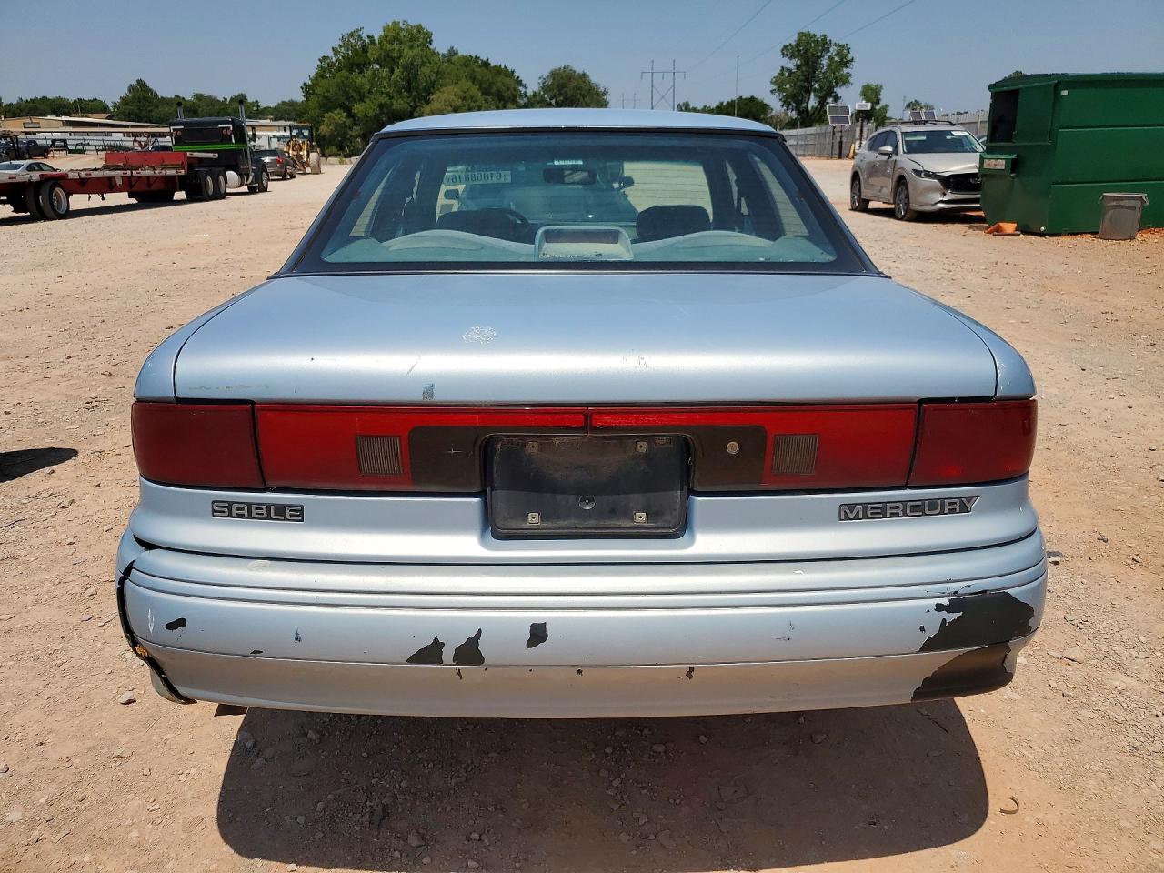 1993 Mercury Sable Gs Blue vin: 1MELM50U6PA638354